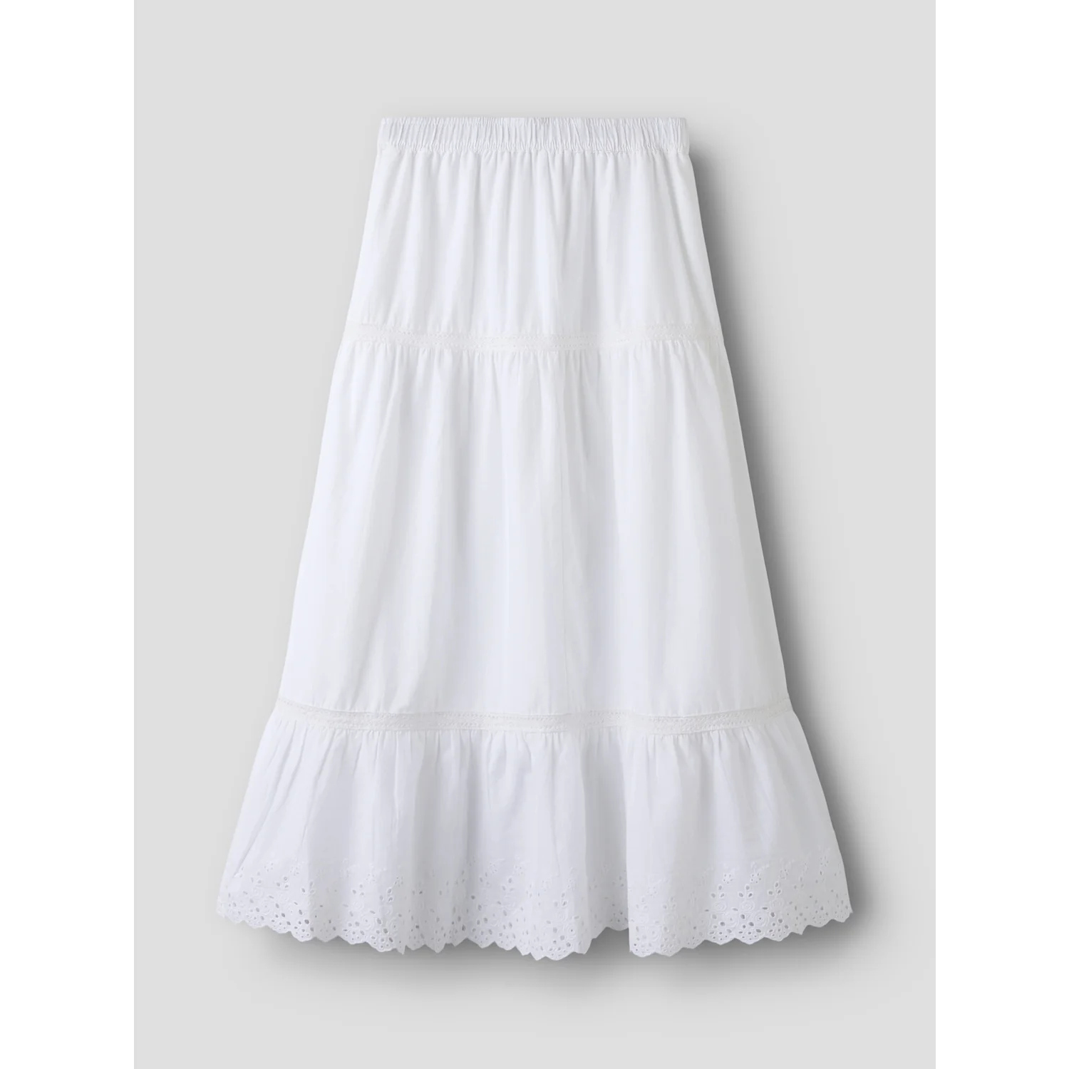 Name It Bright White Nkfhermala Long Skirt - Image 3