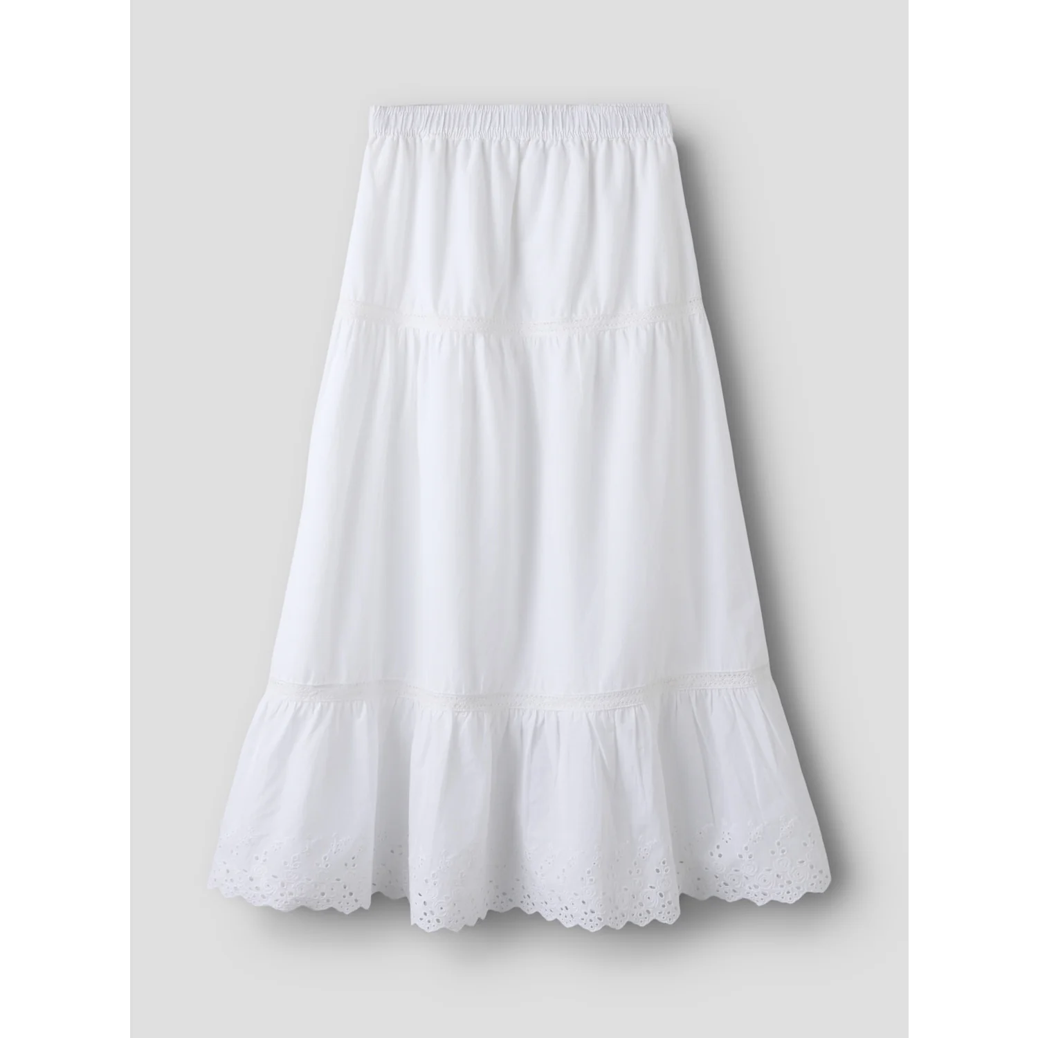 Name It Bright White Nkfhermala Long Skirt - Image 4