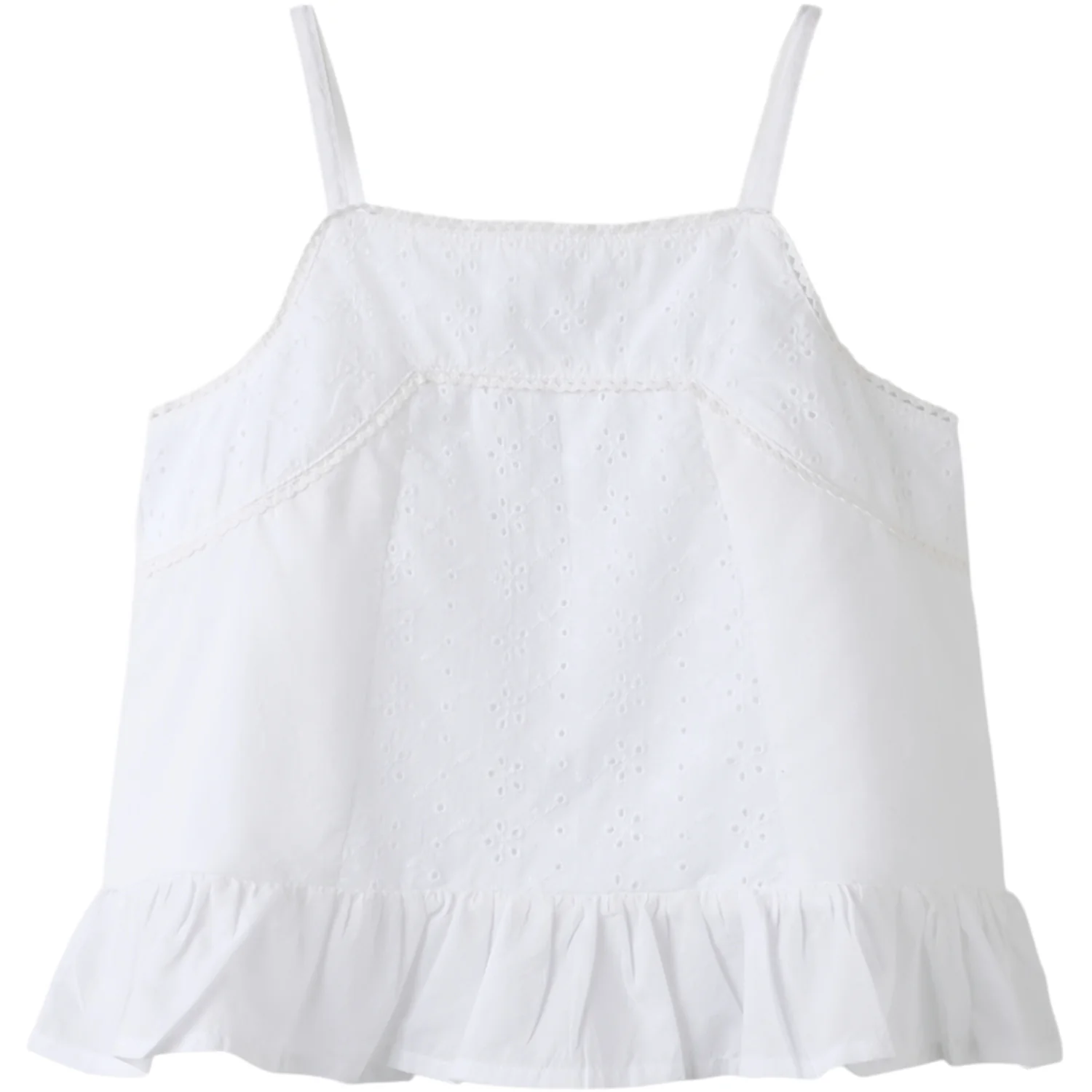 Name It Bright White Nkfhermala Strap Top