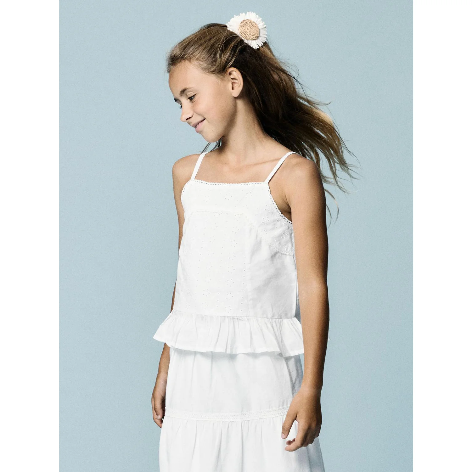 Name It Bright White Nkfhermala Strap Top - Image 3