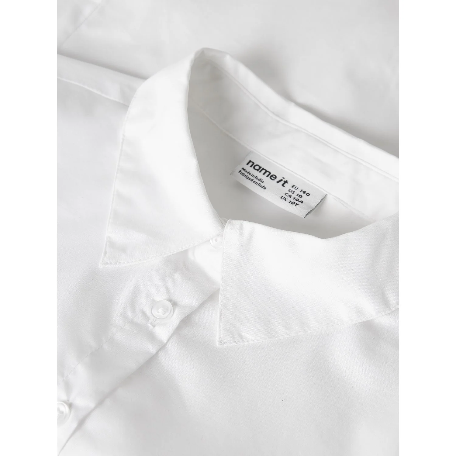 Name It Bright White Nkflimon Ls Shirt - Image 2