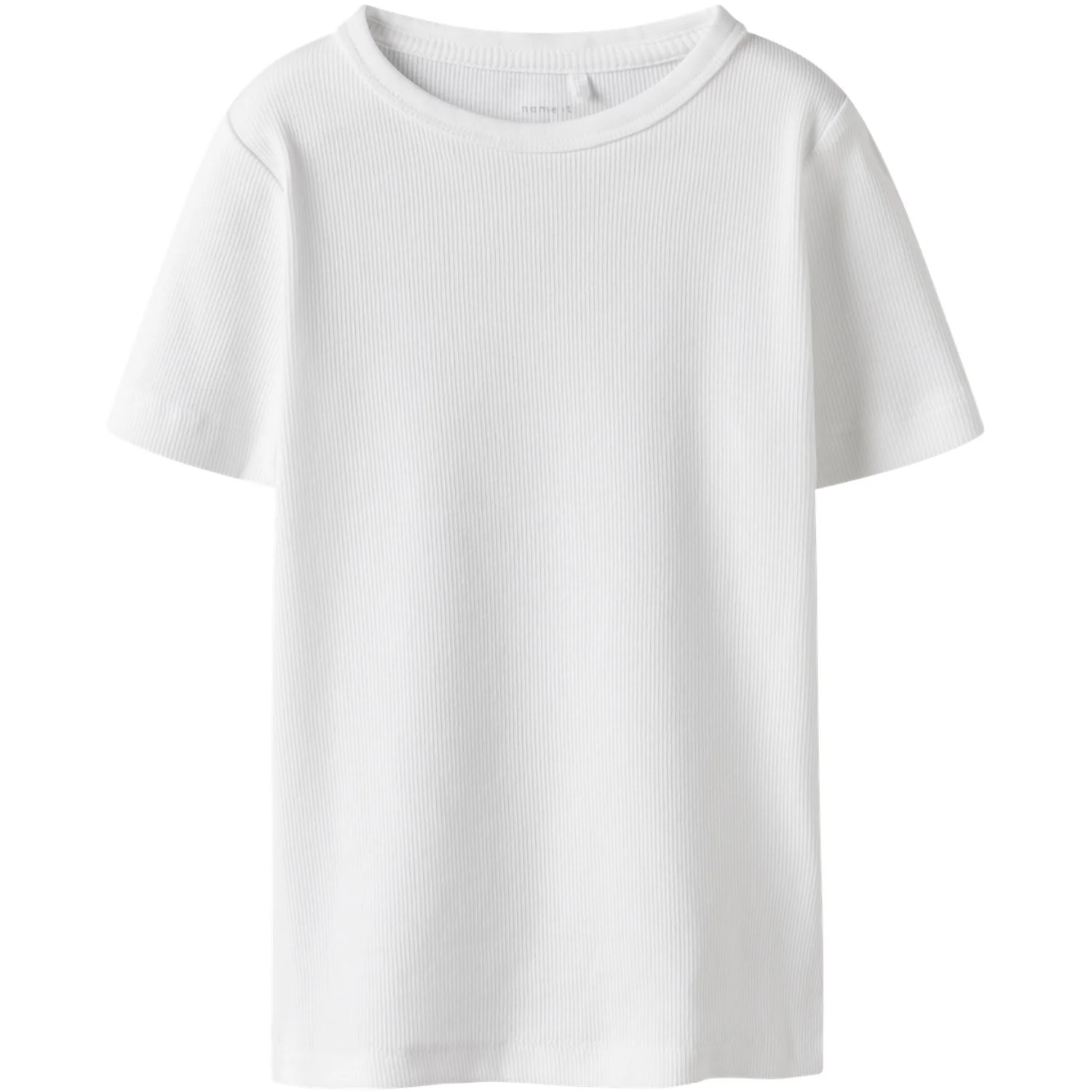 Name It Bright White Nkfnakal Ss Slim Top Noos