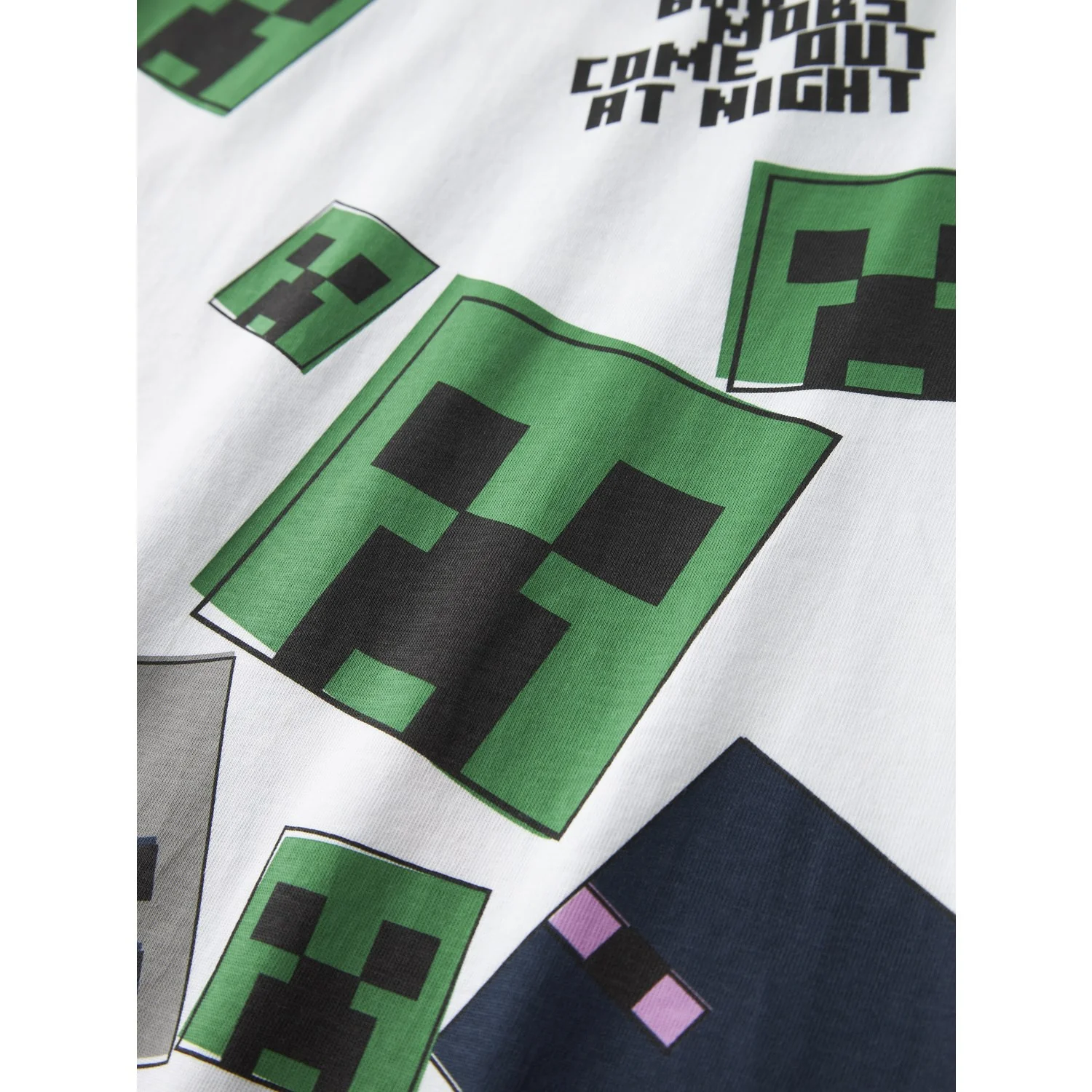 Name It Bright White Nkmjulio Minecraft Ss Nreg Top Box Bfu - Image 2