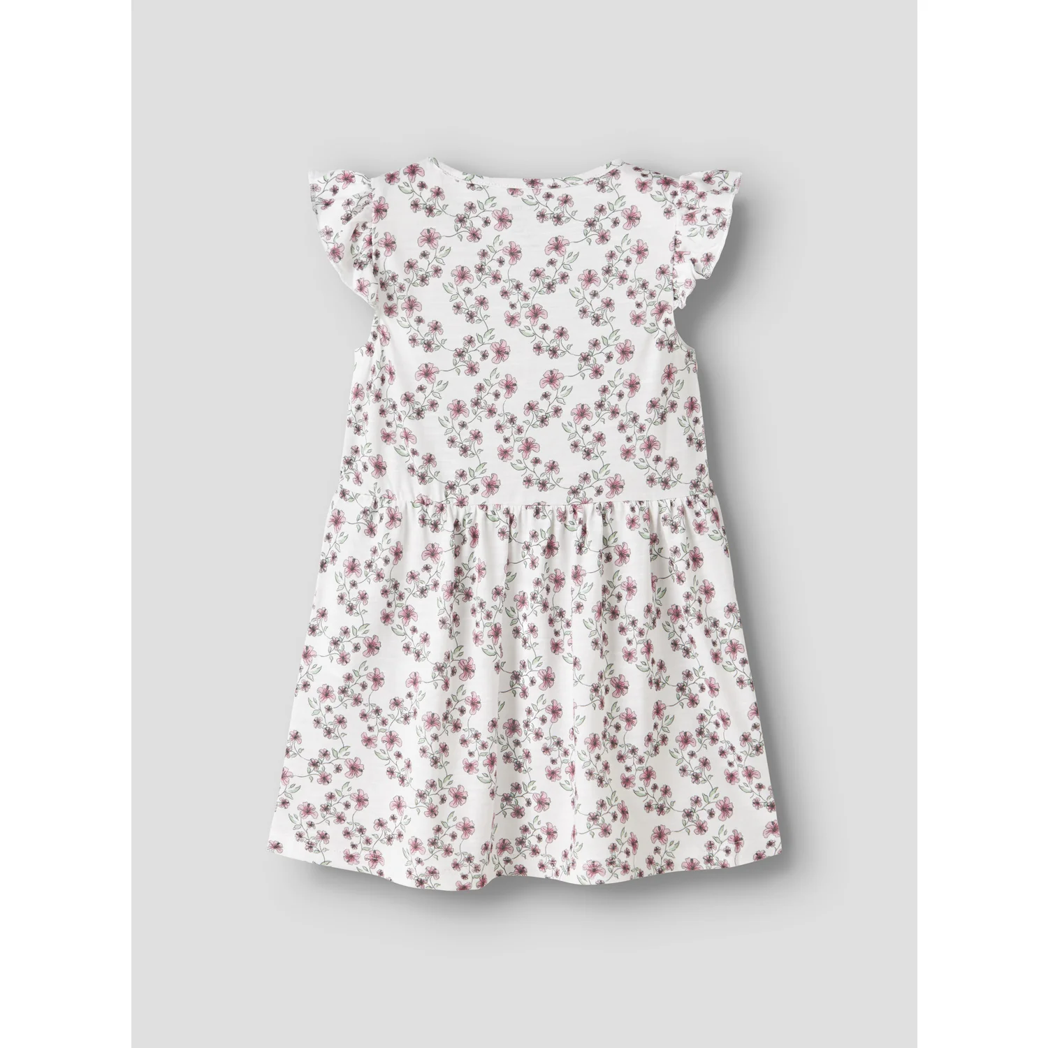 Name It Bright White Nmfhailedo Cap Sl Dress - Image 2