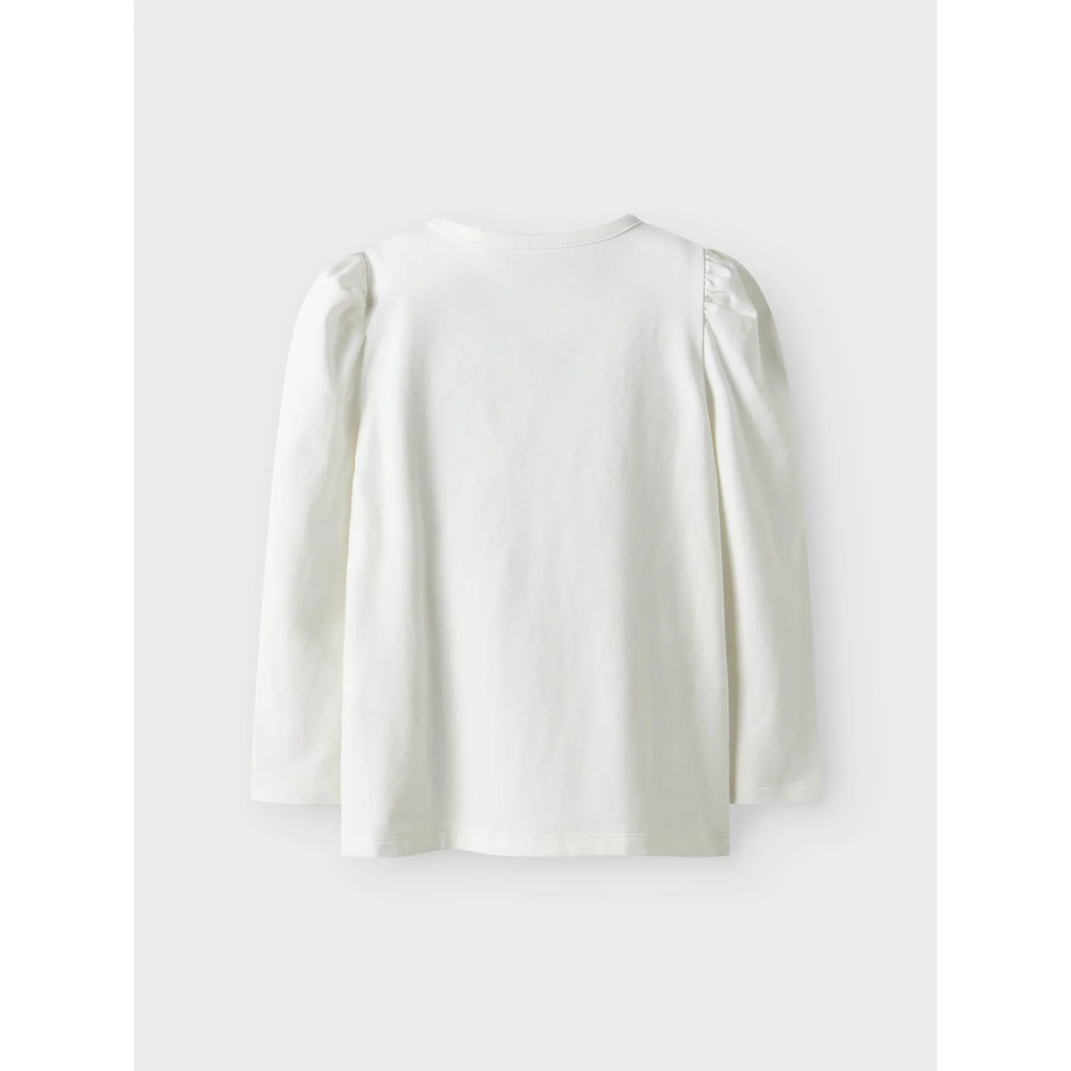 Name It Bright White Nmfjamin Stitch Ls Top Box Noos Wdi - Image 3
