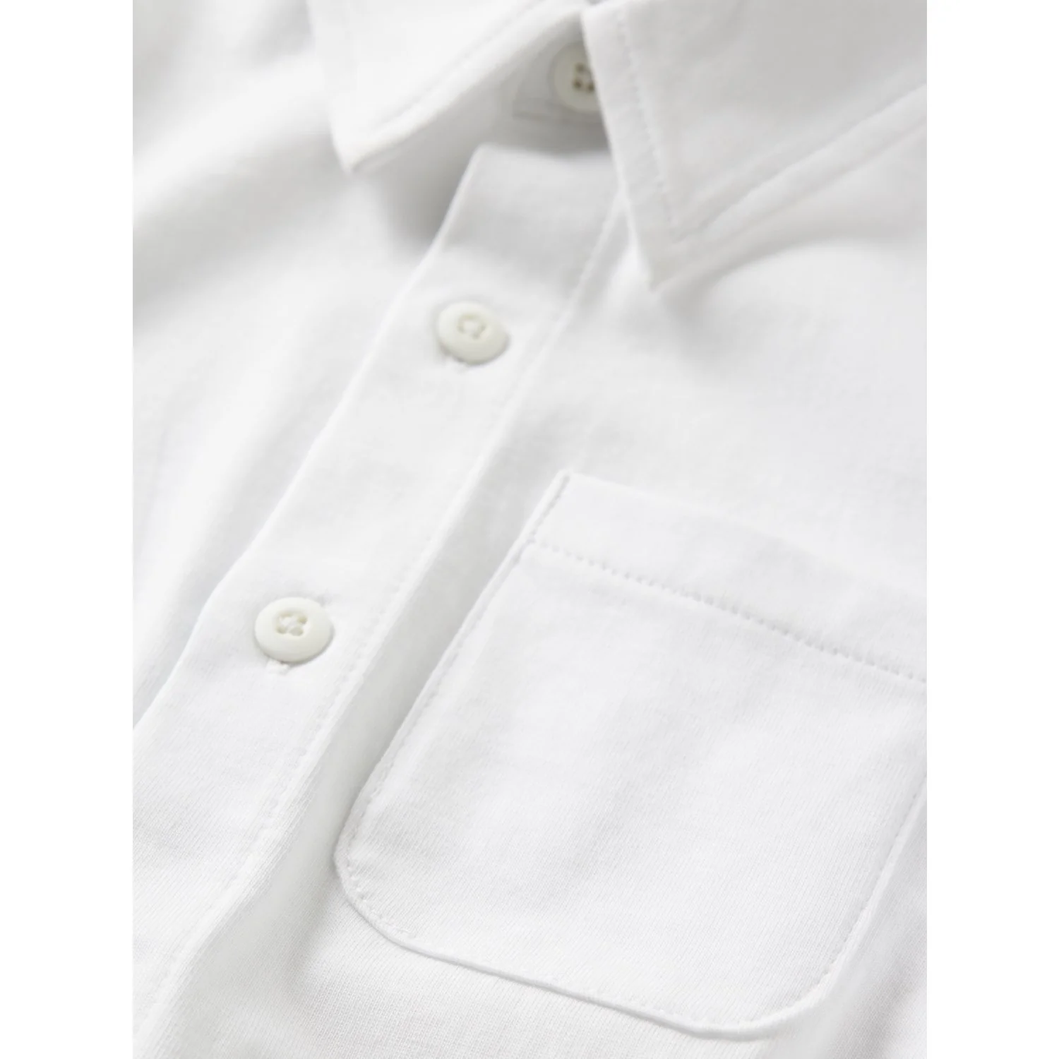 Name It Bright White Nmmronalo Ls Jersey Shirt - Image 4