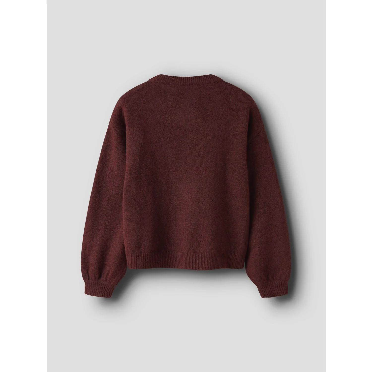Name It Burgundy Nkfodessana Ls Knit - Image 2