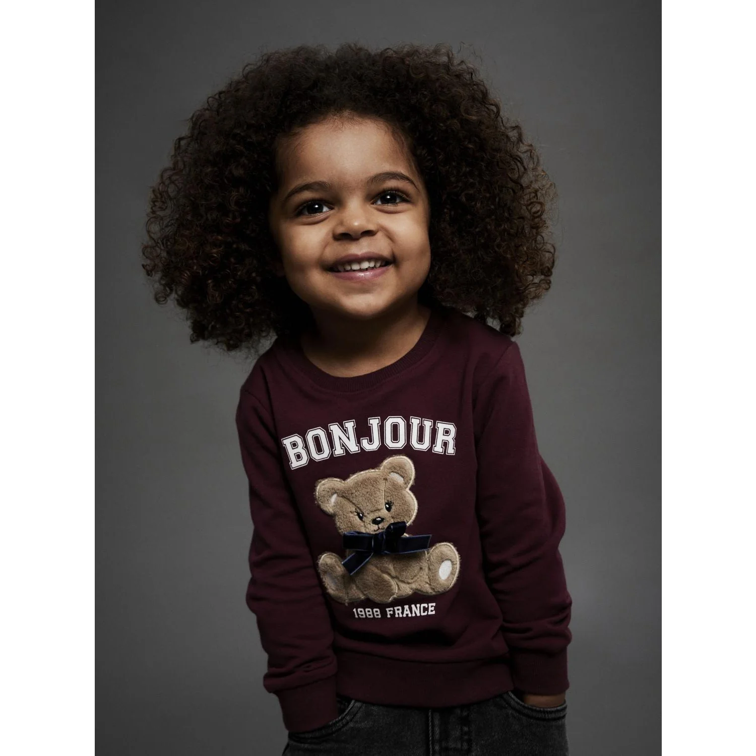 Name It Burgundy Nmfrear Ls Sweat Bru - Image 3