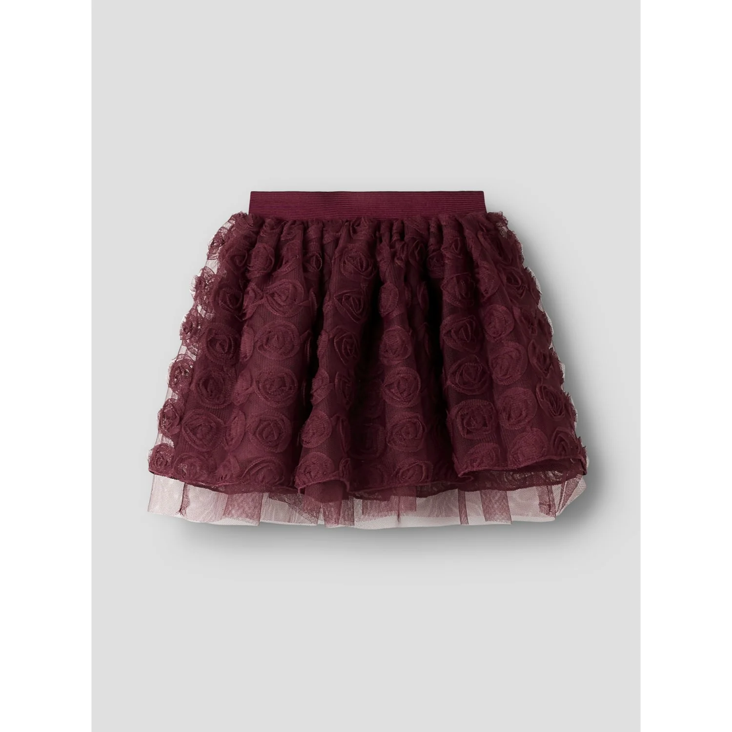 Name It Burgundy Nmfsykia Tulle Skirt - Image 3