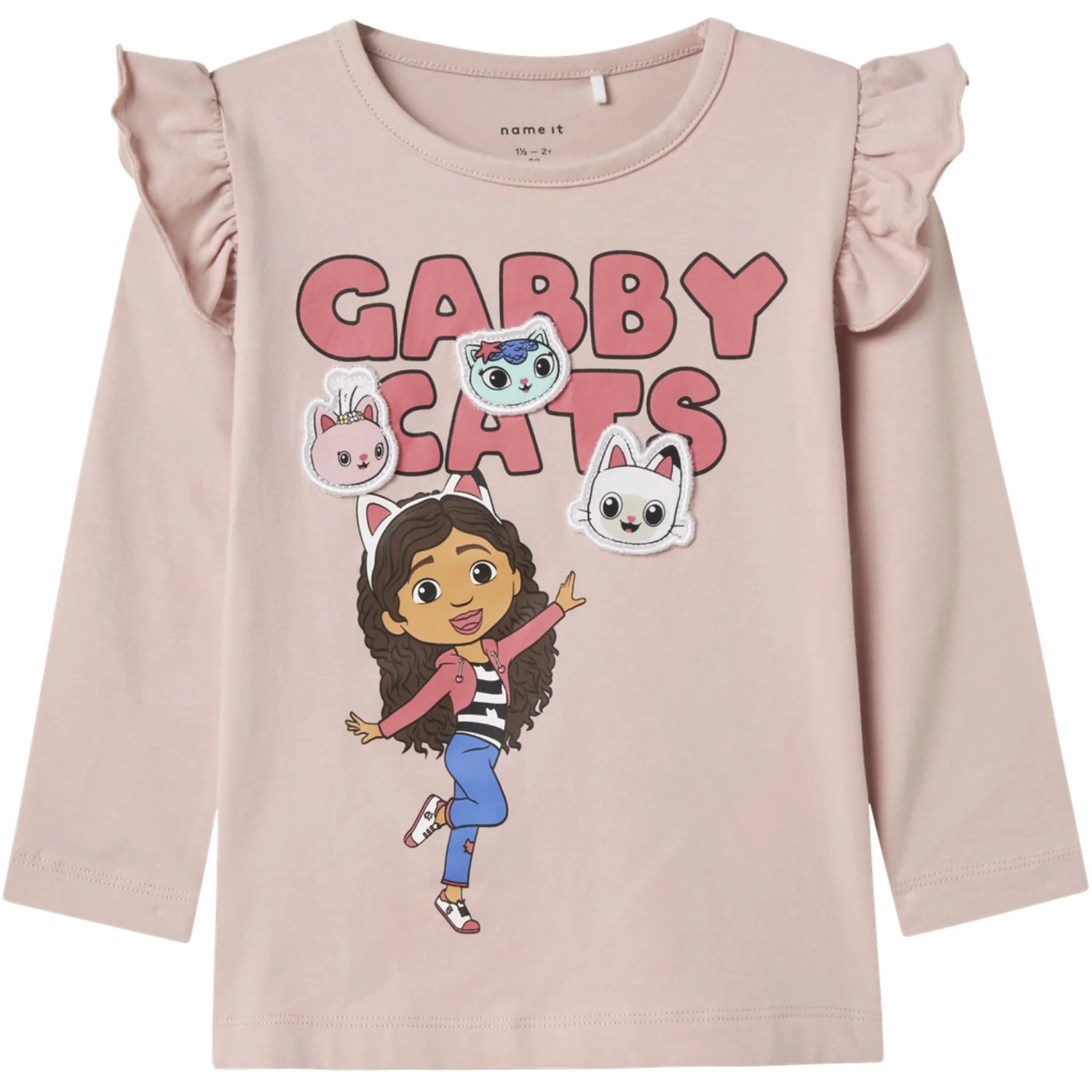 Name It Burnished Lilac Nmfjutte Gabby Ls Top Box Sky