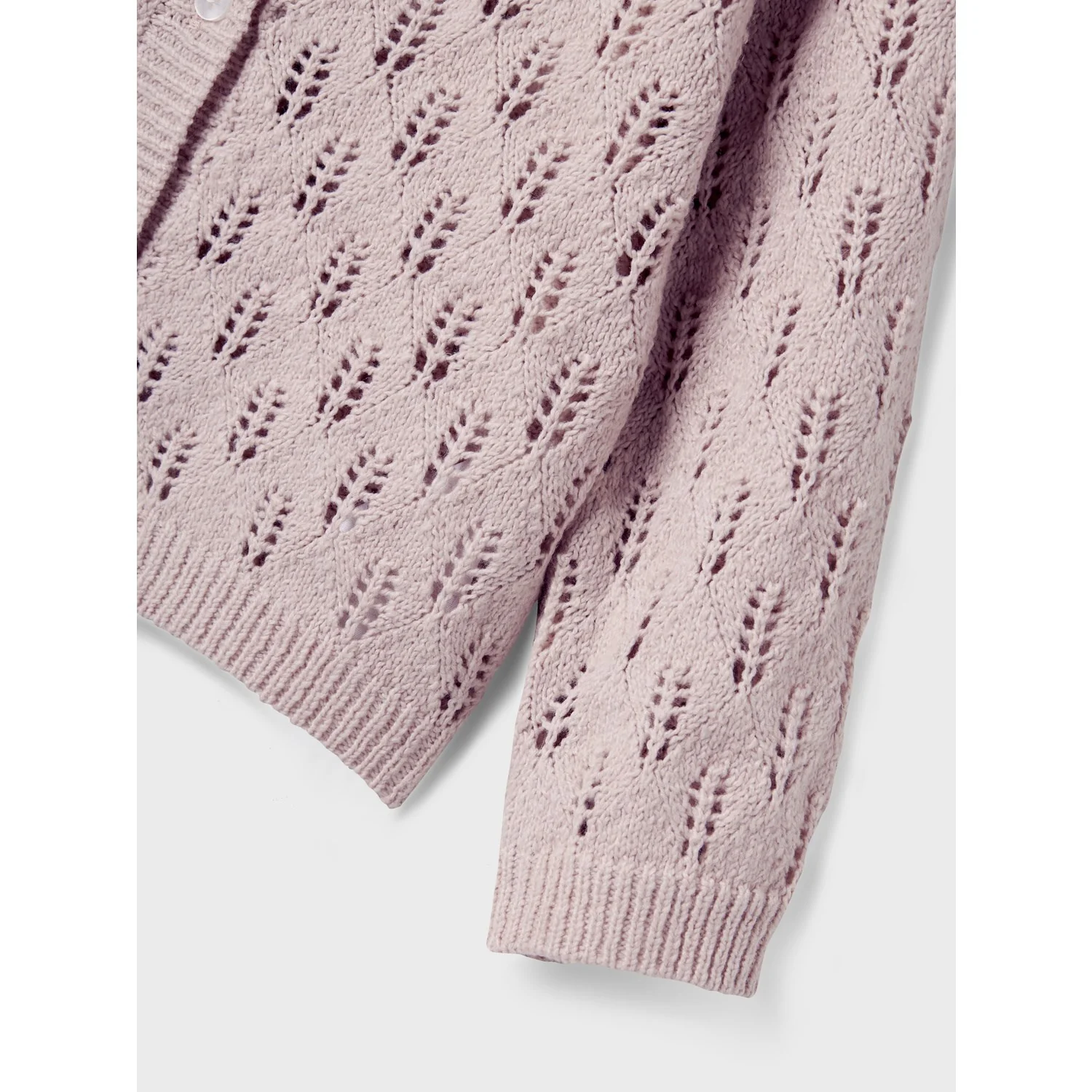 Name It Burnished Lilac Nmfleslie Ls Knit Card - Image 2