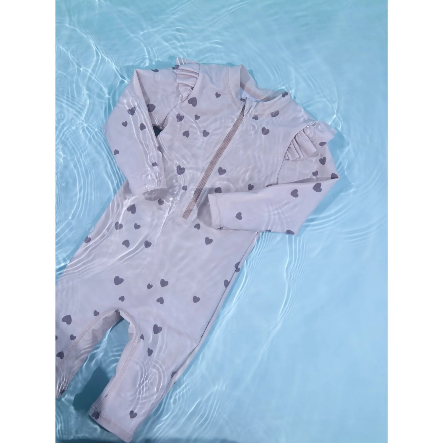 Name It Burnished Lilac Nmfzippa 3/4 Uv Swimsuit - Image 2
