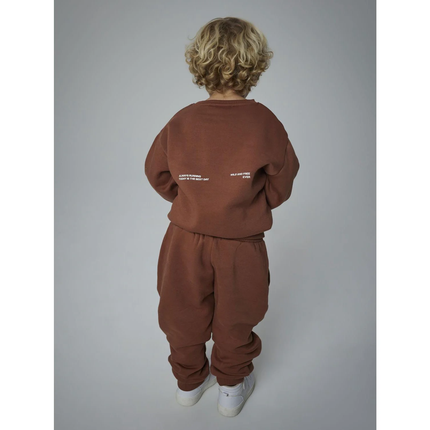 Name It Carob Brown Nmmokian Nreg Swe Pants Bru Bf - Image 2