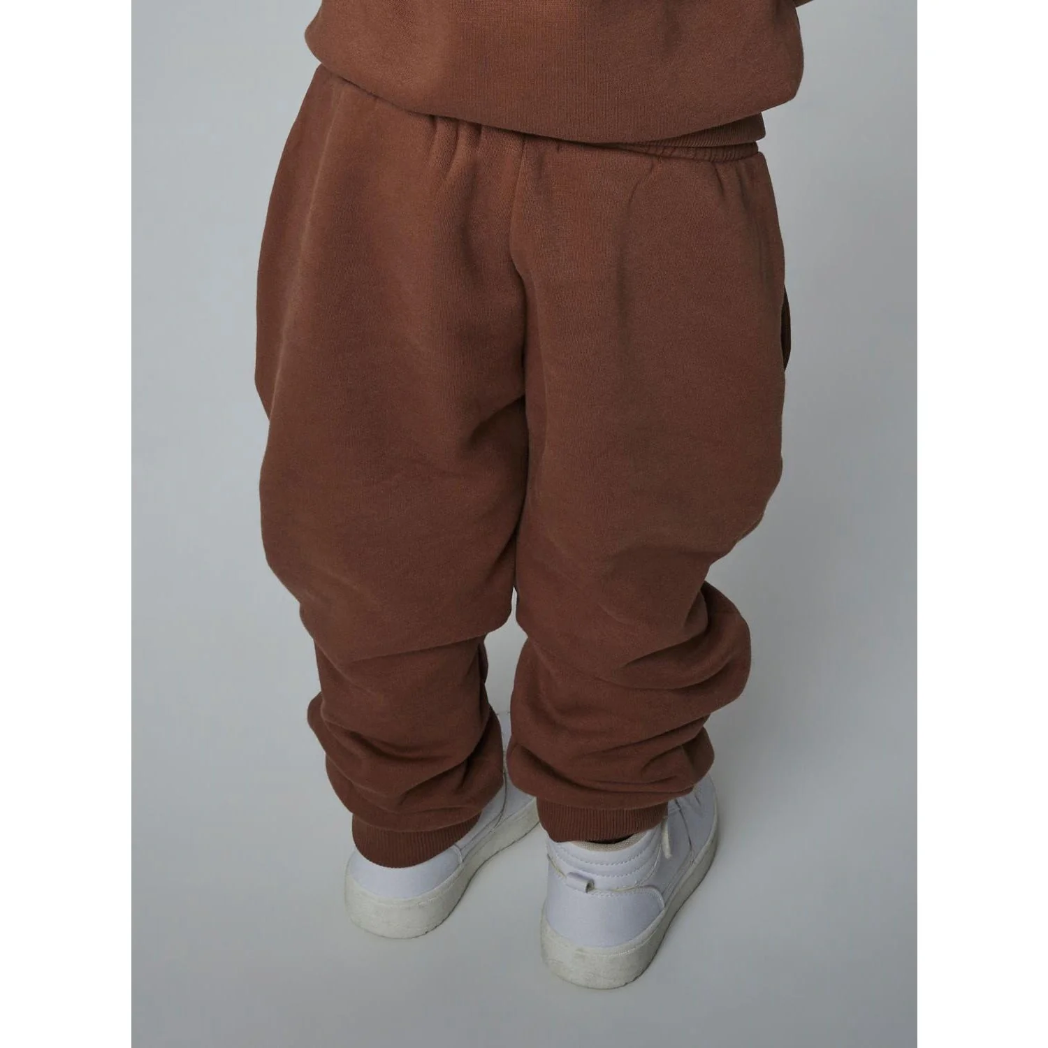Name It Carob Brown Nmmokian Nreg Swe Pants Bru Bf - Image 3