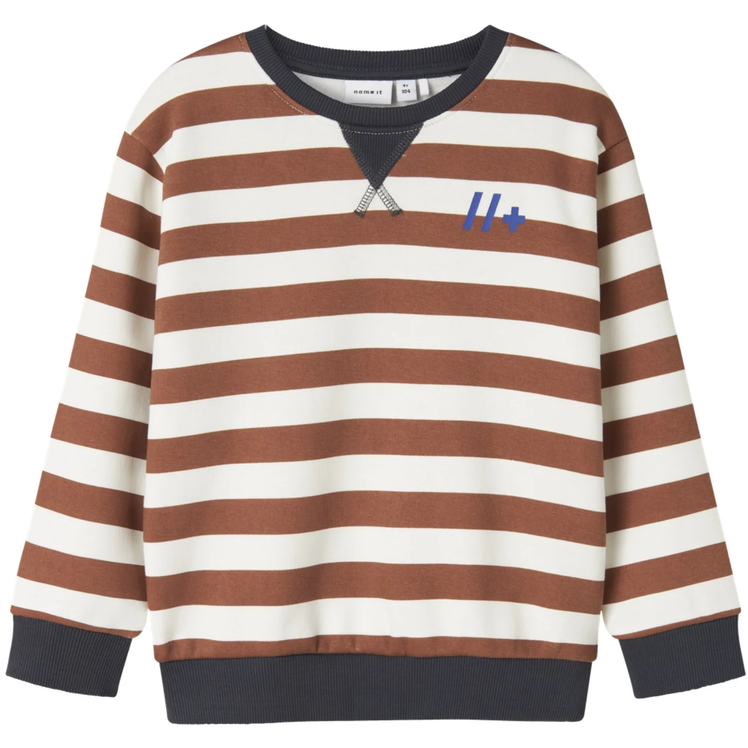 Name It Carob Brown Nmmovillo Ls Nreg Swe Bru Bf