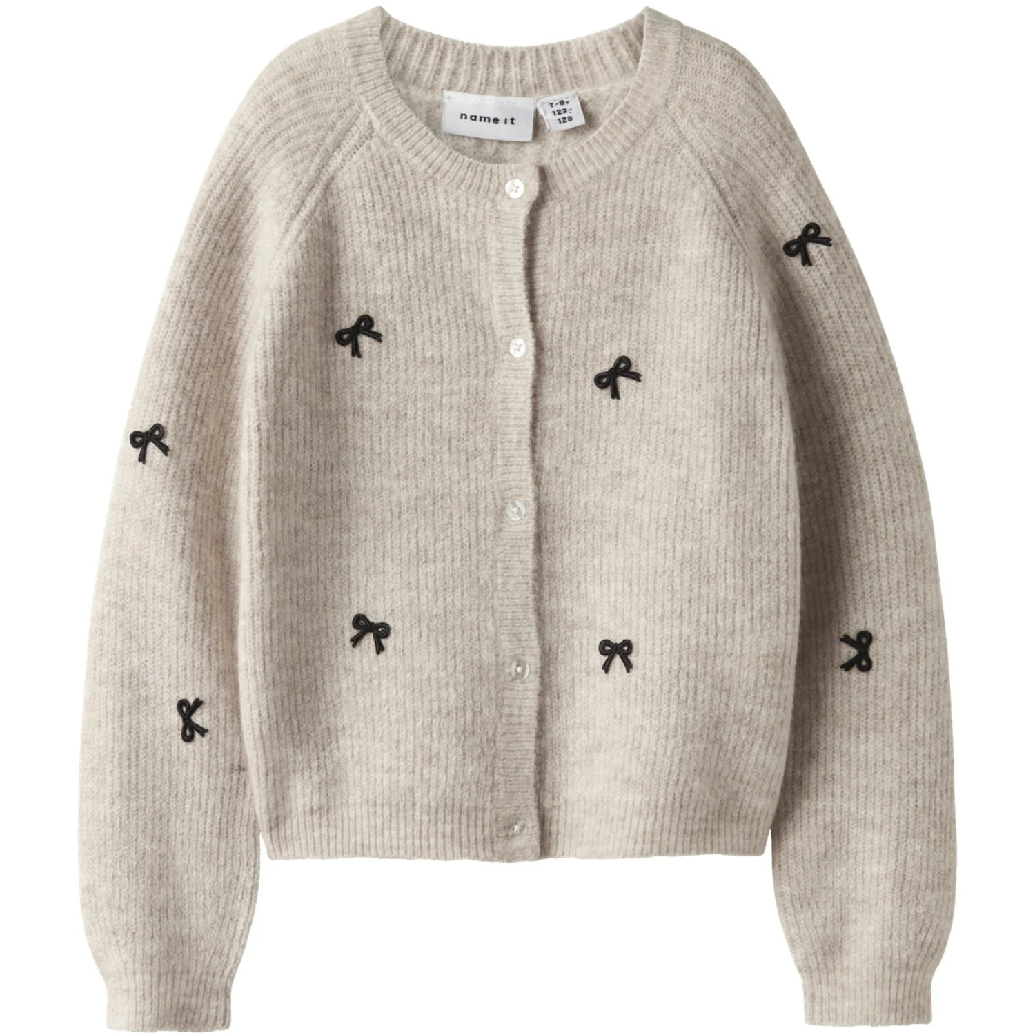 Name It Cement Nkfrifey Ls Knit Card