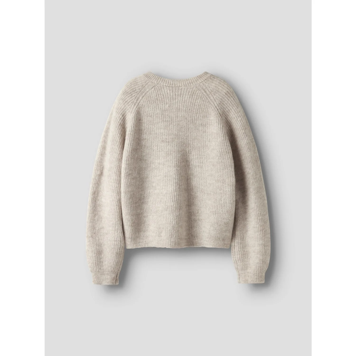 Name It Cement Nkfrifey Ls Knit Card - Image 3