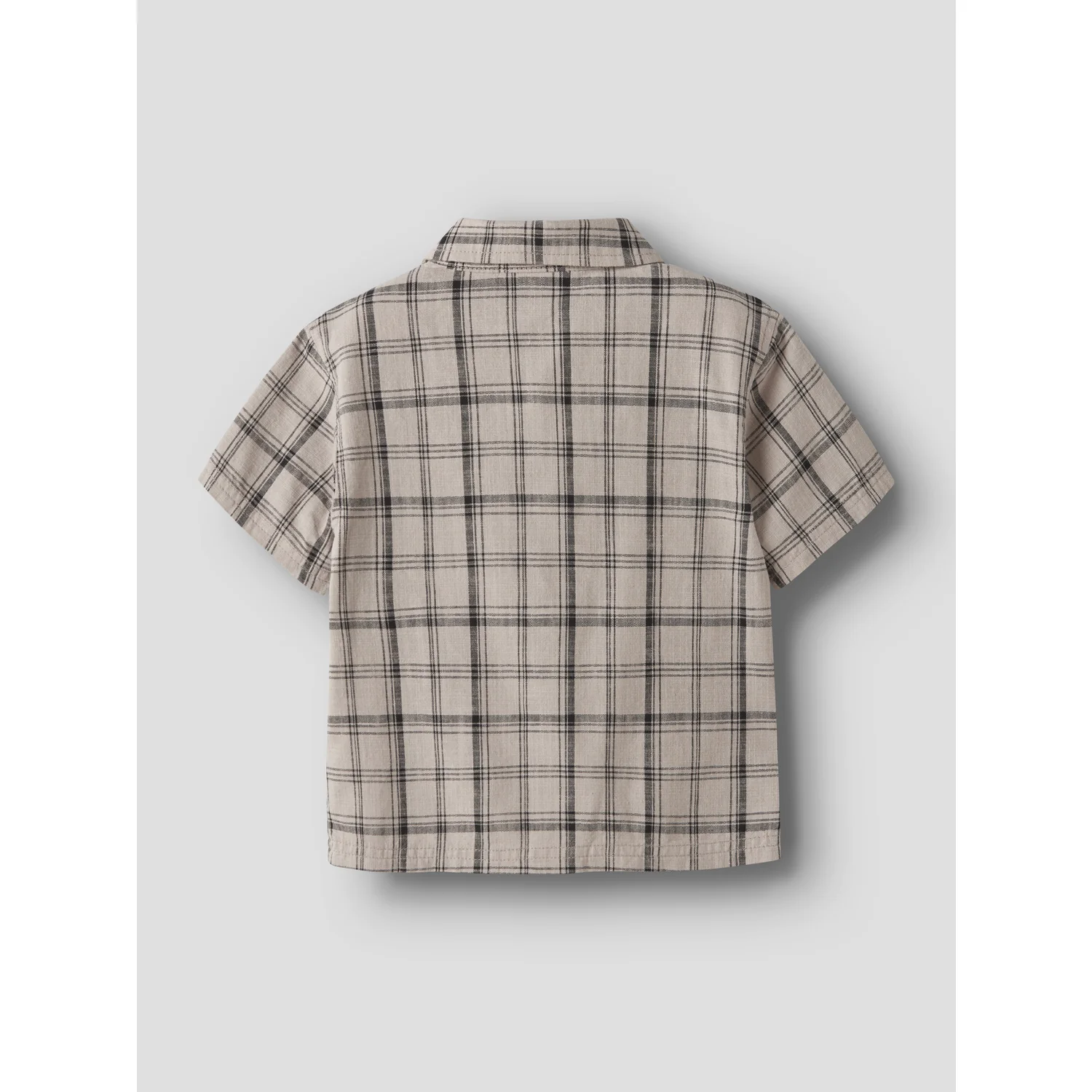 Name It Chateau Gray Check Nmmhowie Ss Nreg Shirt Box - Image 3