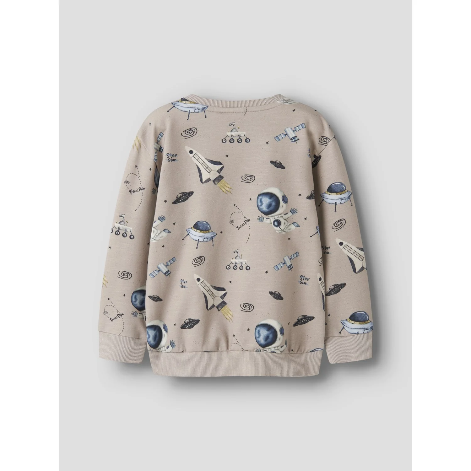 Name It Chateau Gray Nmmdace Ls Nreg Sweat Unb Box - Image 2