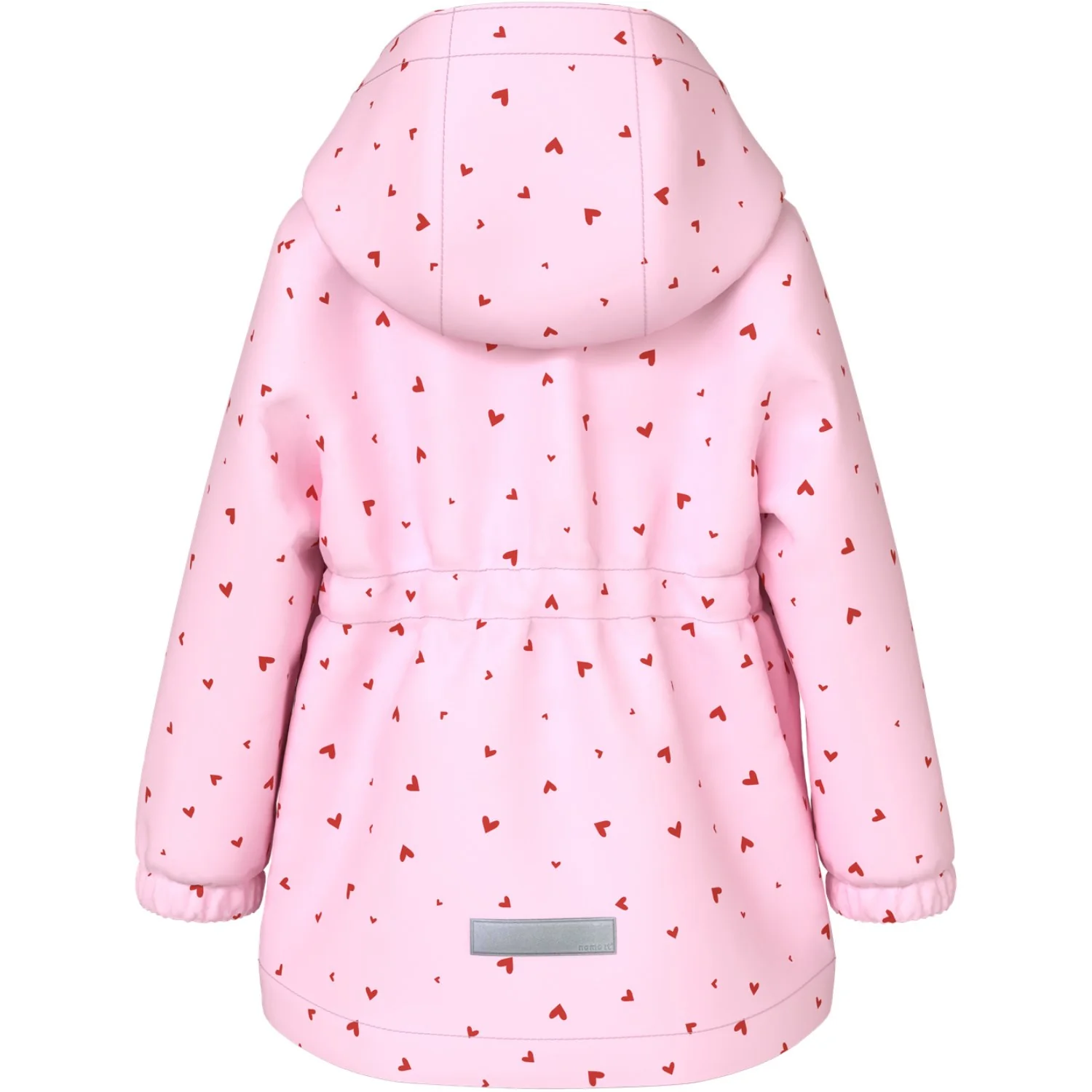 Name It Cherry Blossom Small Hearts Nmfmaxi Jacket Li Aop Noos - Image 3