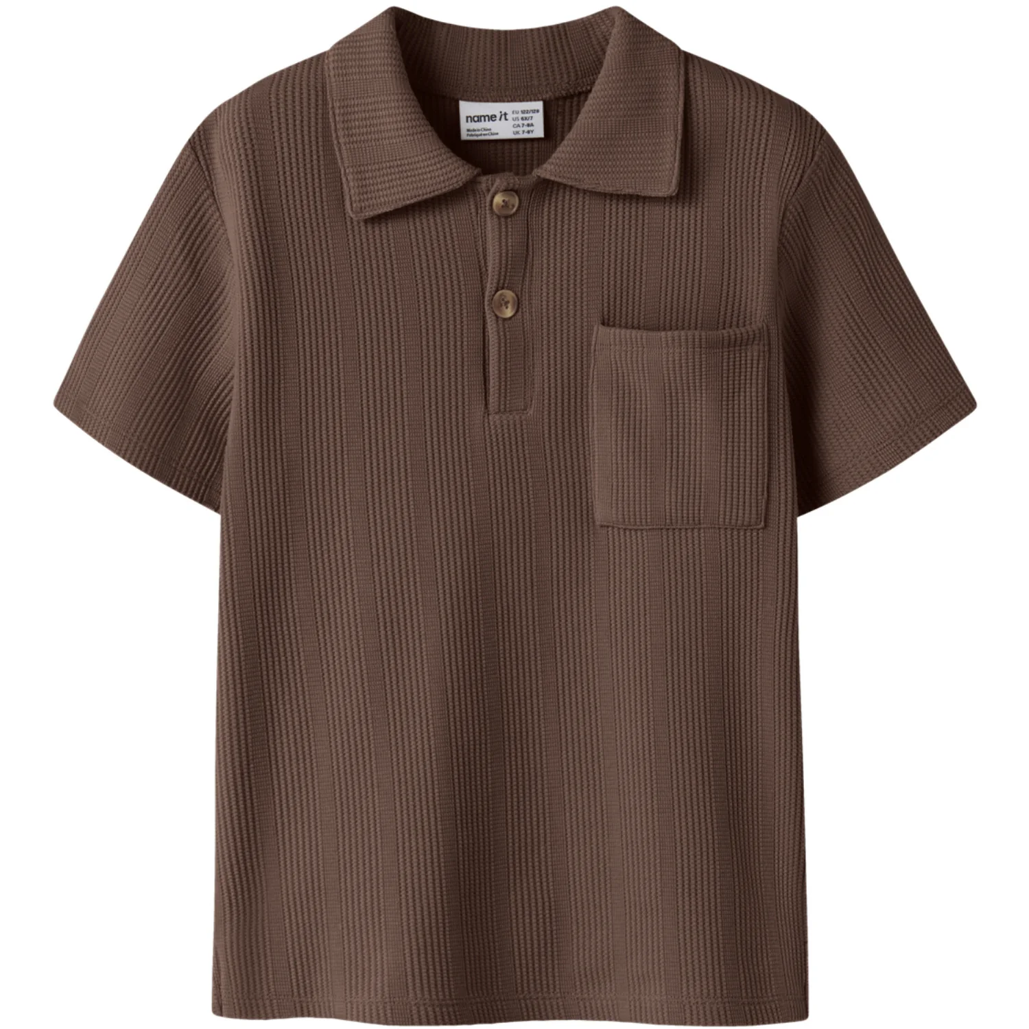 Name It Chestnut Nkmhaksi Ss Nreg Polo