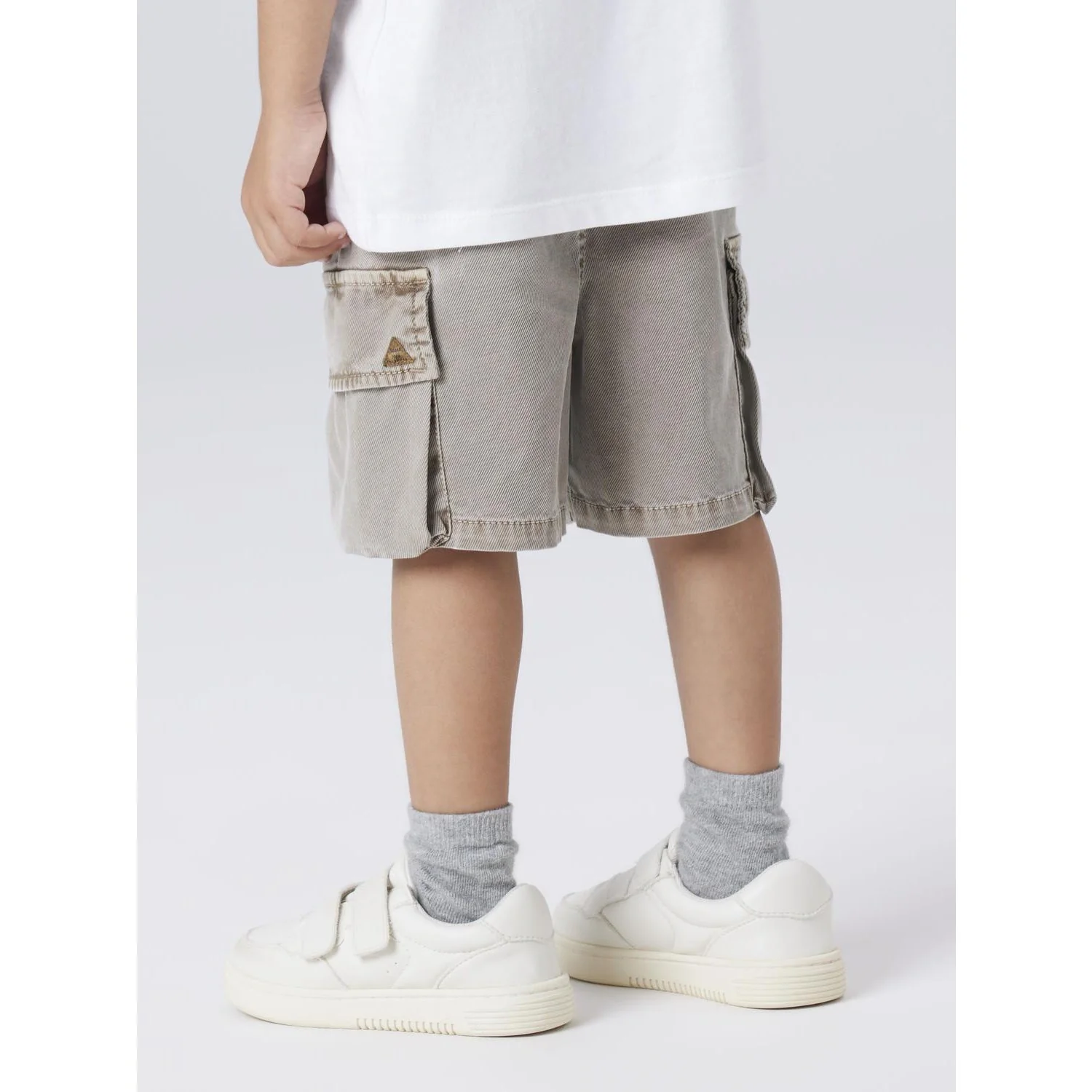 Name It Chinchilla Nmmben B Cargo Mk Shorts 7805-Po Noos - Image 4