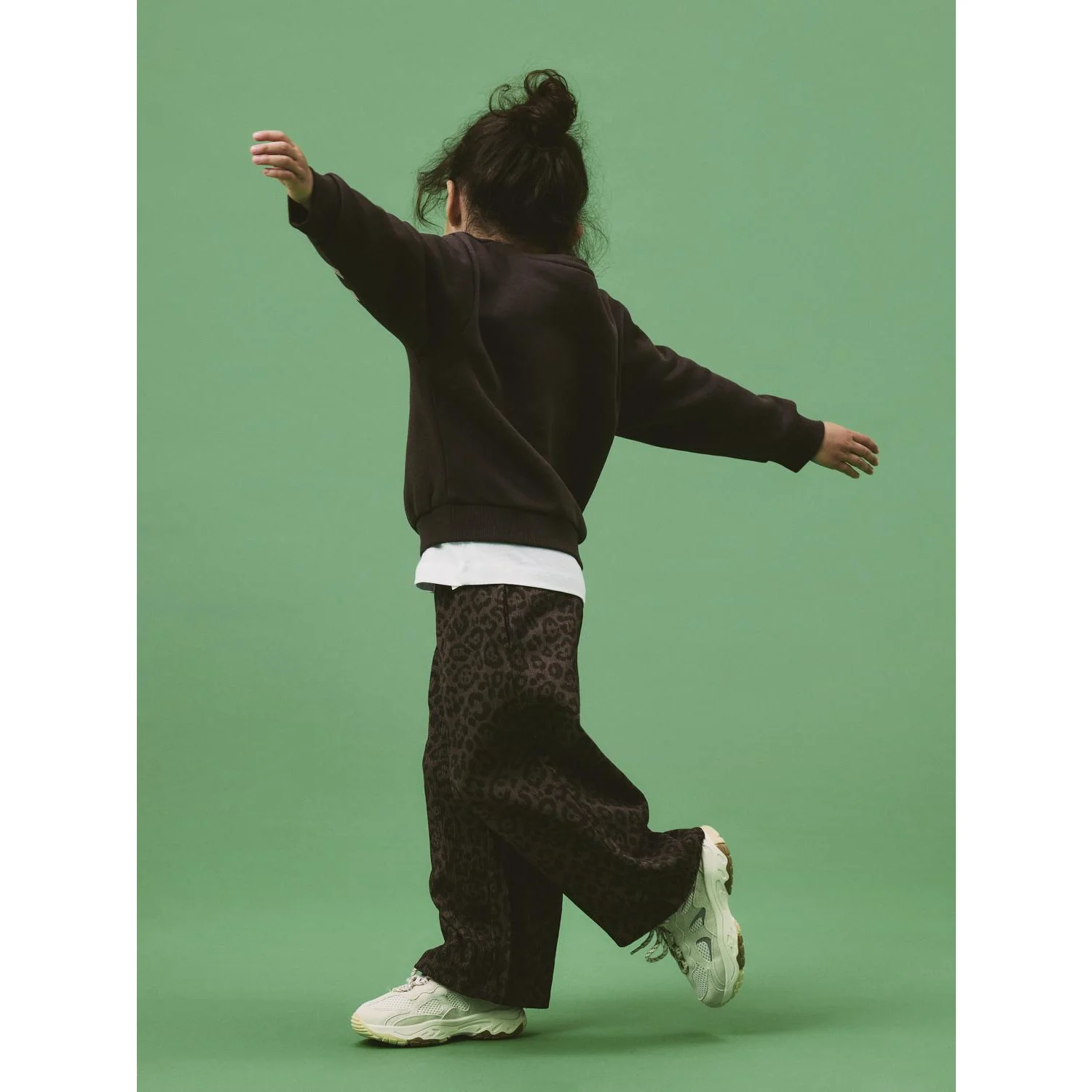 Name It Chocolate Brown Nmflinka Ls Nreg Swe Bru - Image 3
