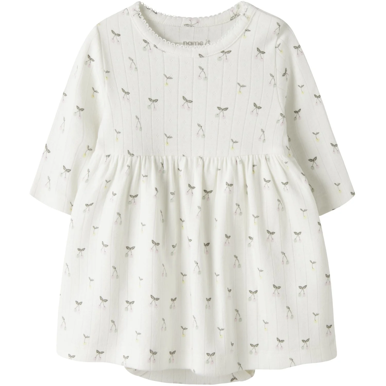 Name It Cloud Dancer Nbfficherry Ls Bodydress