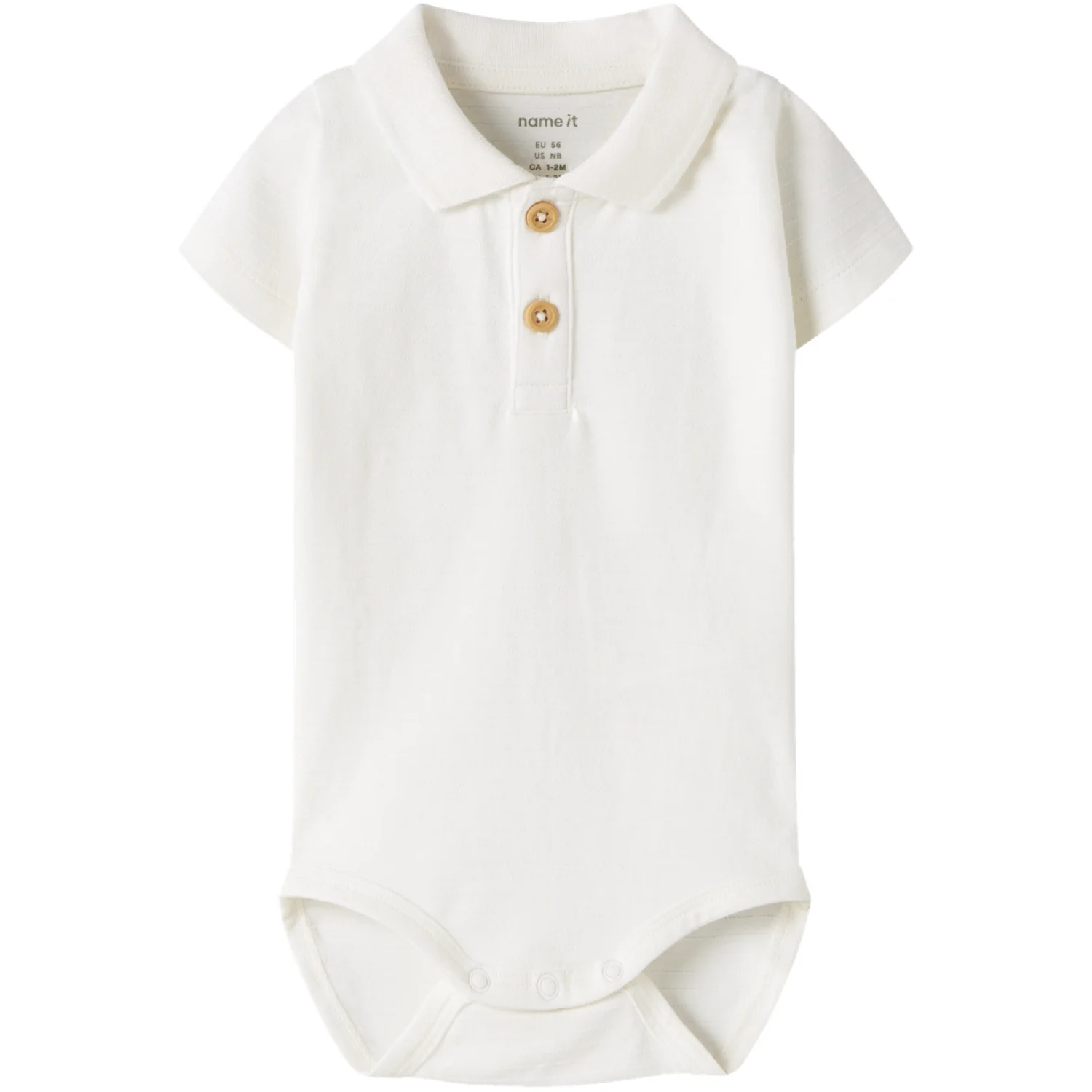 Name It Cloud Dancer Nbmhofman Ss Polo Body
