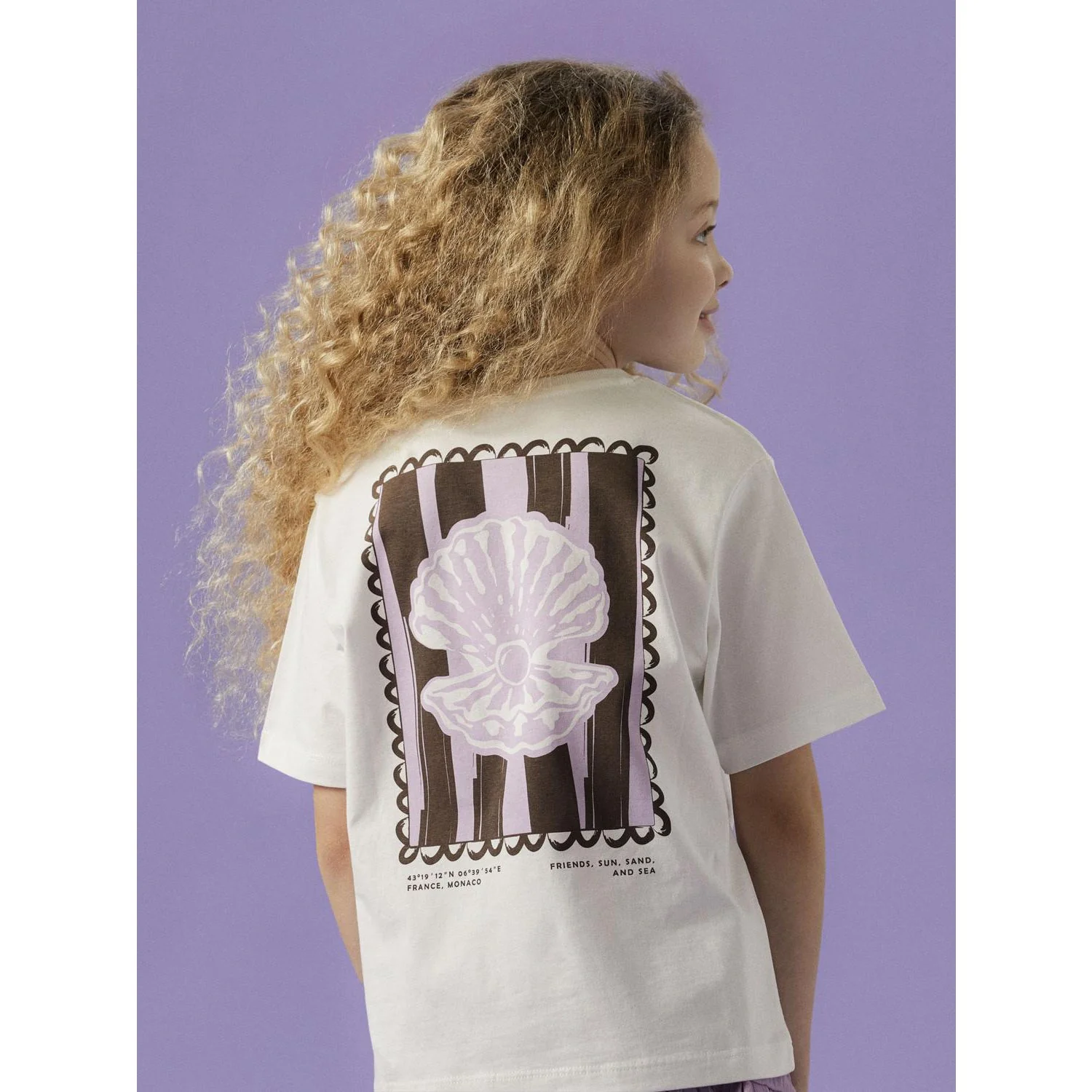 Name It Cloud Dancer Nkfhellia Ss Nreg Top - Image 2