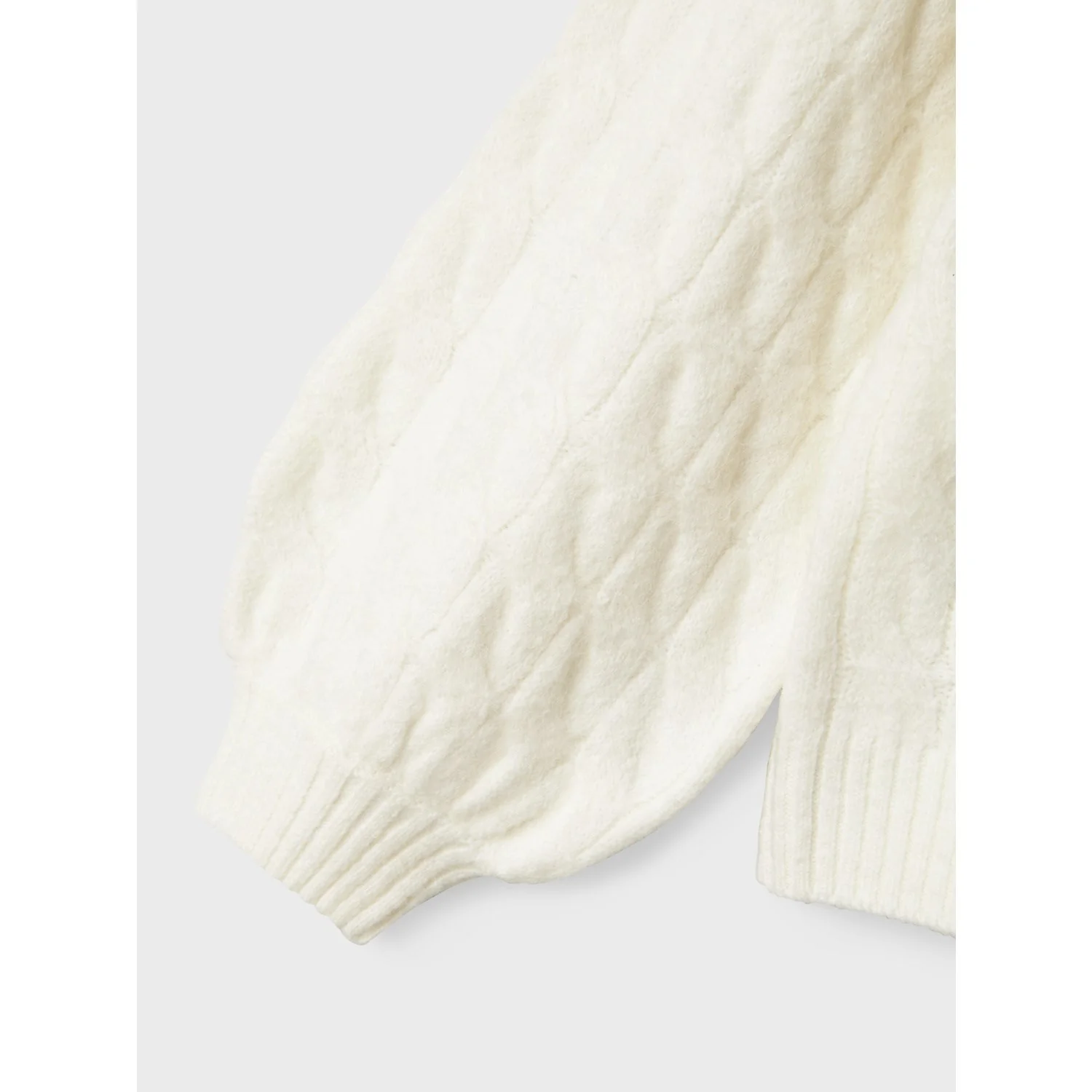 Name It Cloud Dancer Nkfnadalie Ls Knit - Image 2