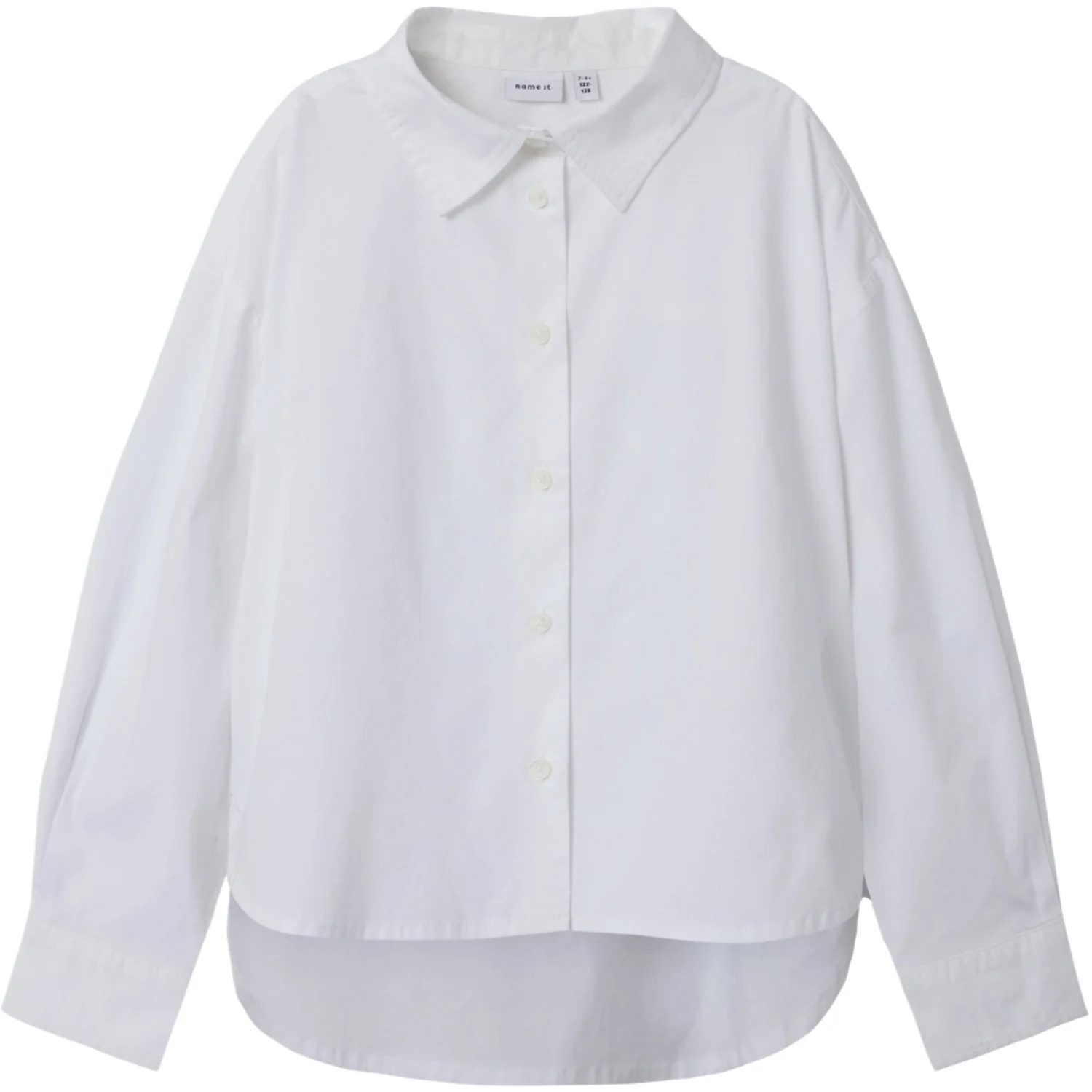 Name It Cloud Dancer Nkfniara Ls Rlx Shirt