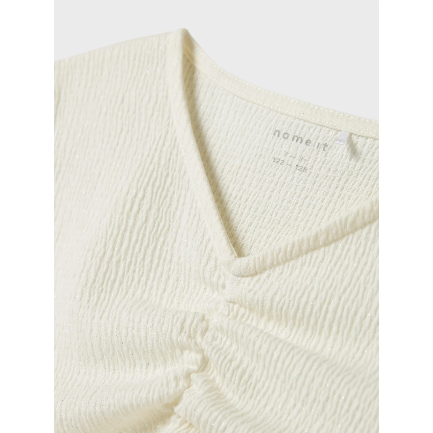 Name It Cloud Dancer Nkfodny Ls Slim Top - Image 2