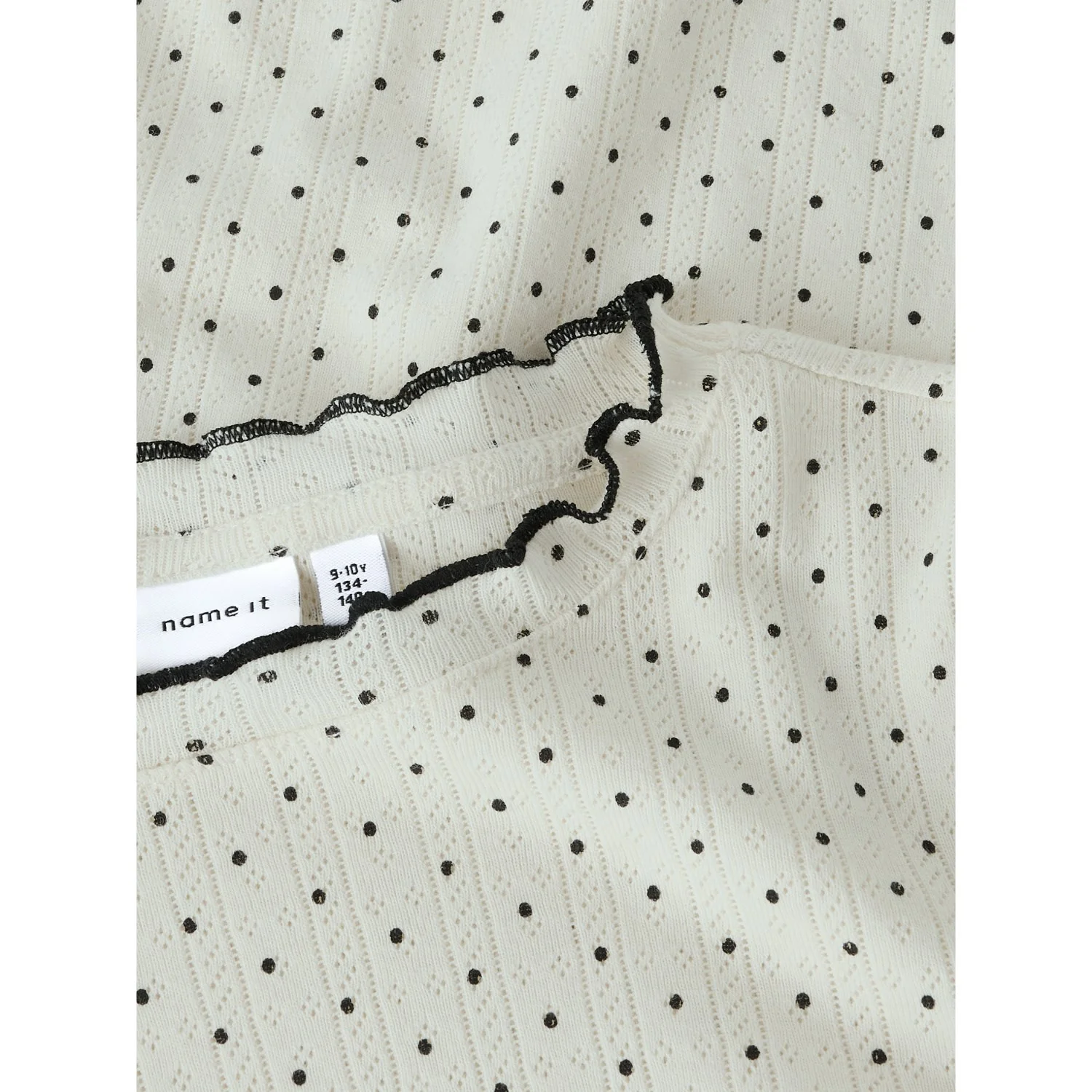 Name It Cloud Dancer Nkftania Ls Slim Top - Image 3