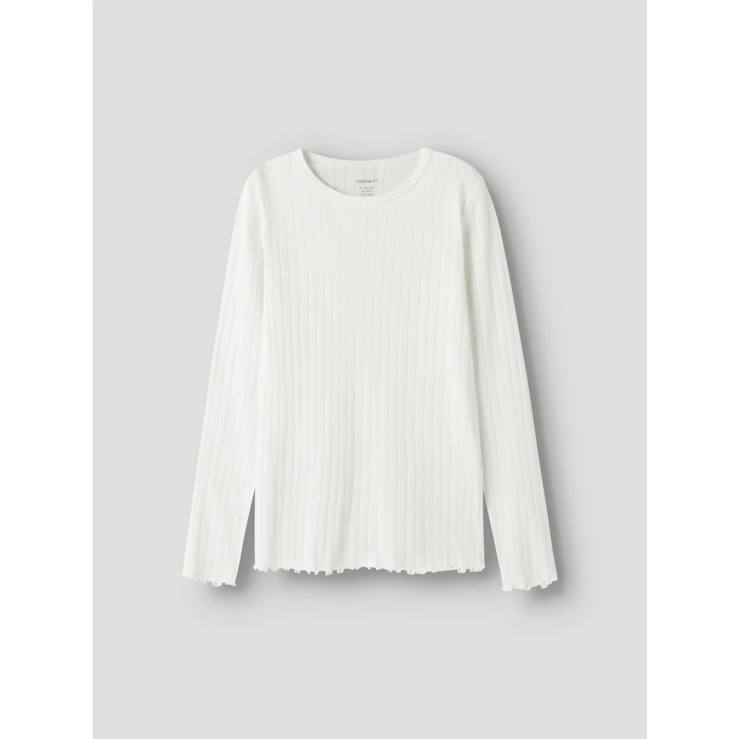 Name It Cloud Dancer Nkfvibse Ls Slim Top - Image 3
