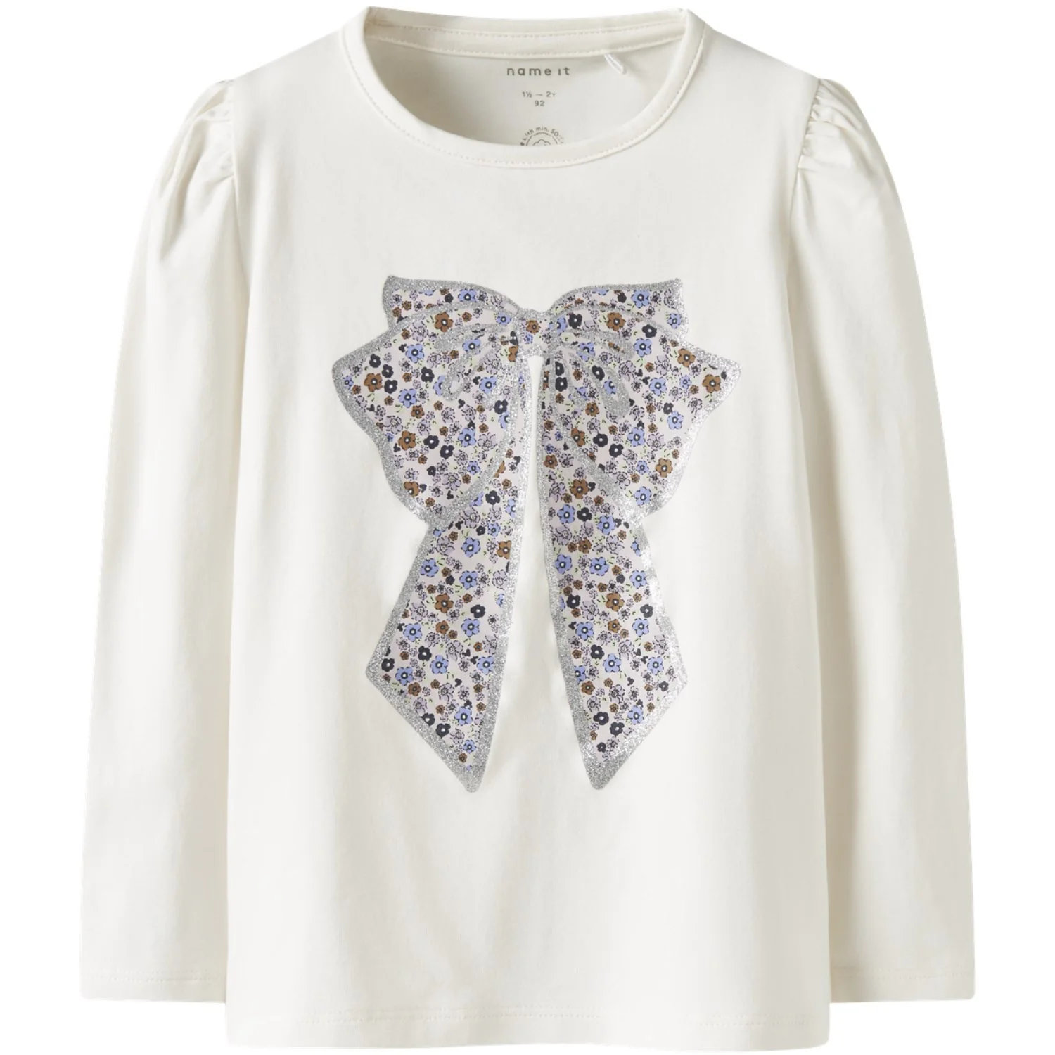 Name It Cloud Dancer Nmftally Ls Top