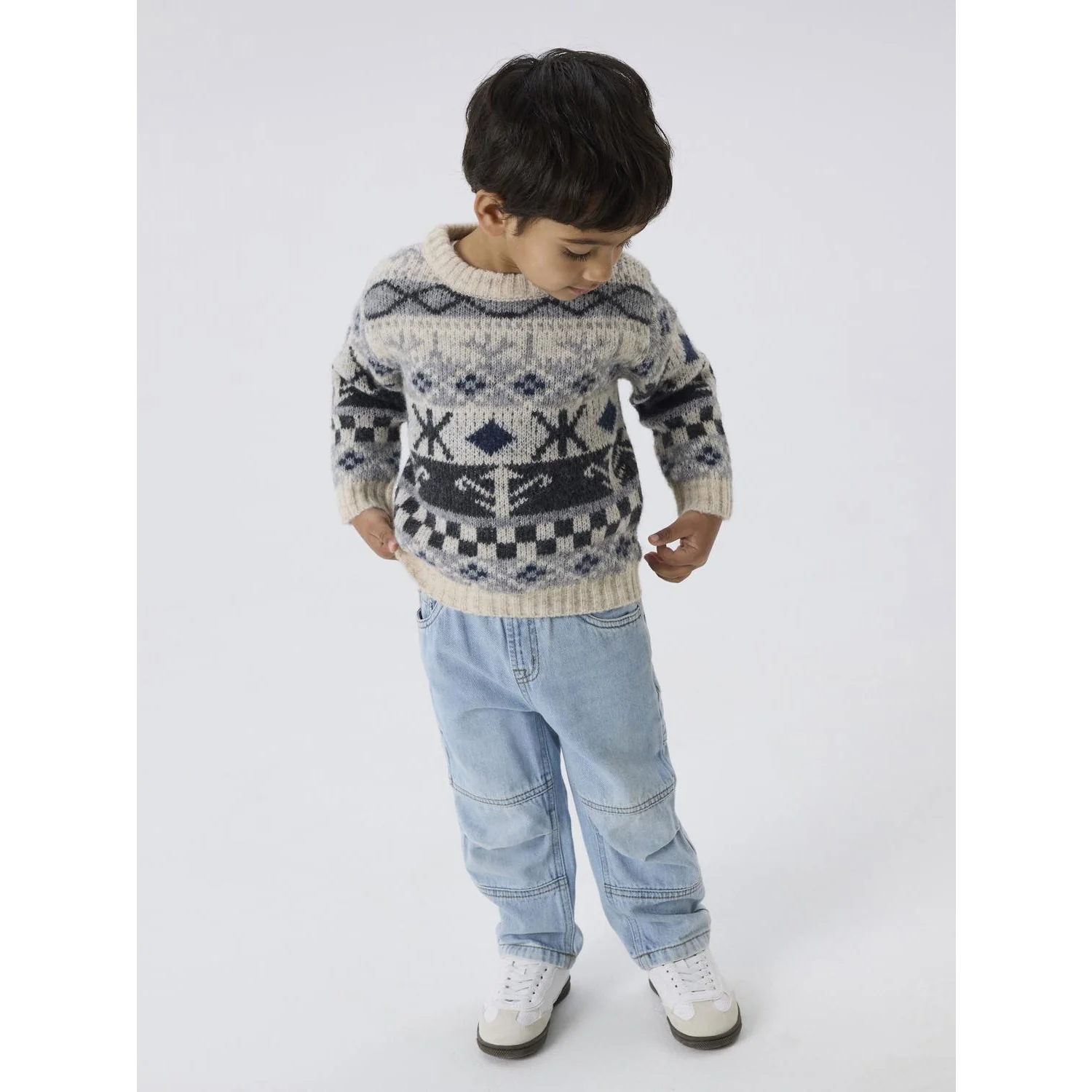 Name It Cloud Dancer Nmmoddur Ls Knit - Image 2
