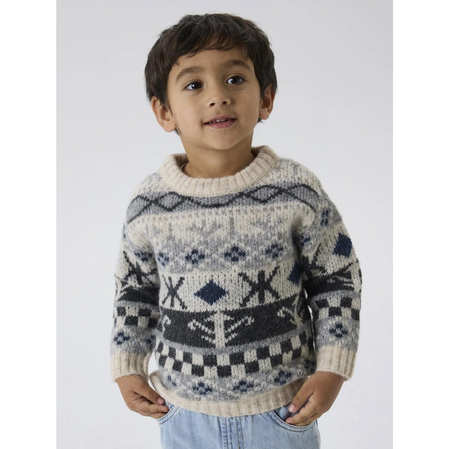 Name It Cloud Dancer Nmmoddur Ls Knit - Image 3