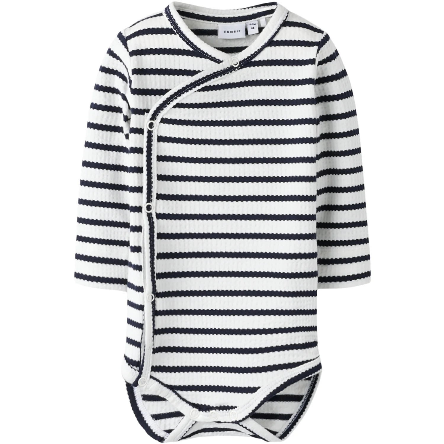 Name It Cloud Dancer Sky Captain Nbfkattie Ls Wrap Body