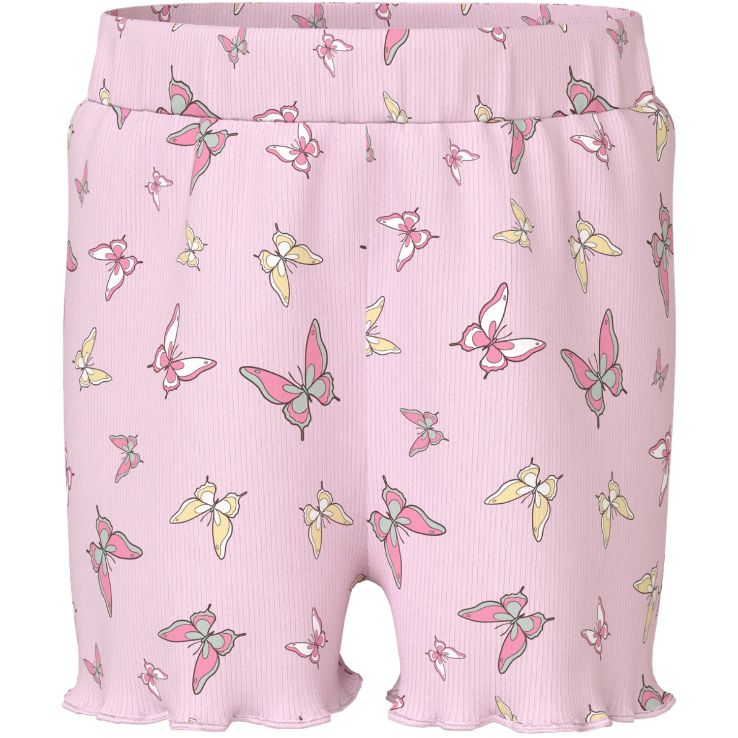 Name It Cradle Pink Butterflies Nmfvemma Aop Shorts