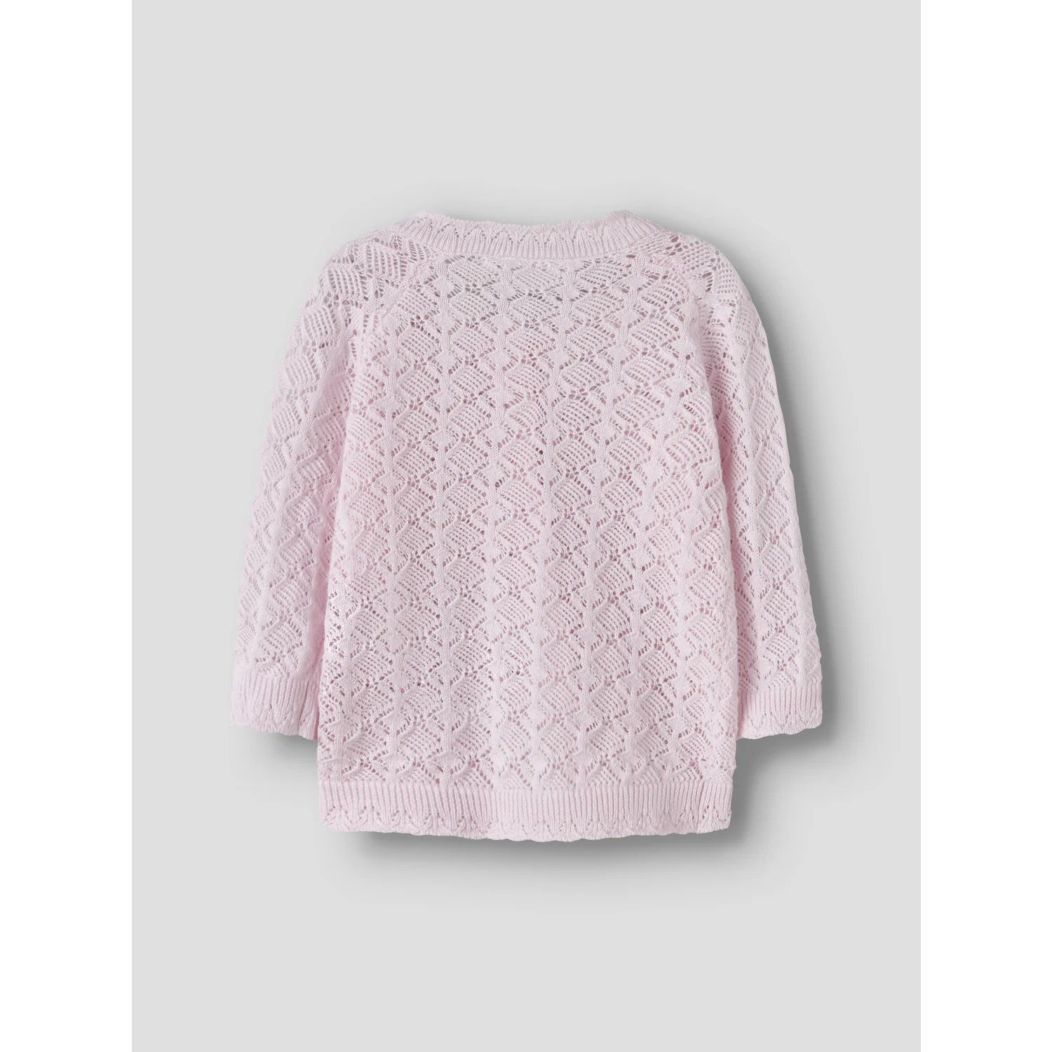 Name It Cradle Pink Nbfjenny Ls Knit Card - Image 2