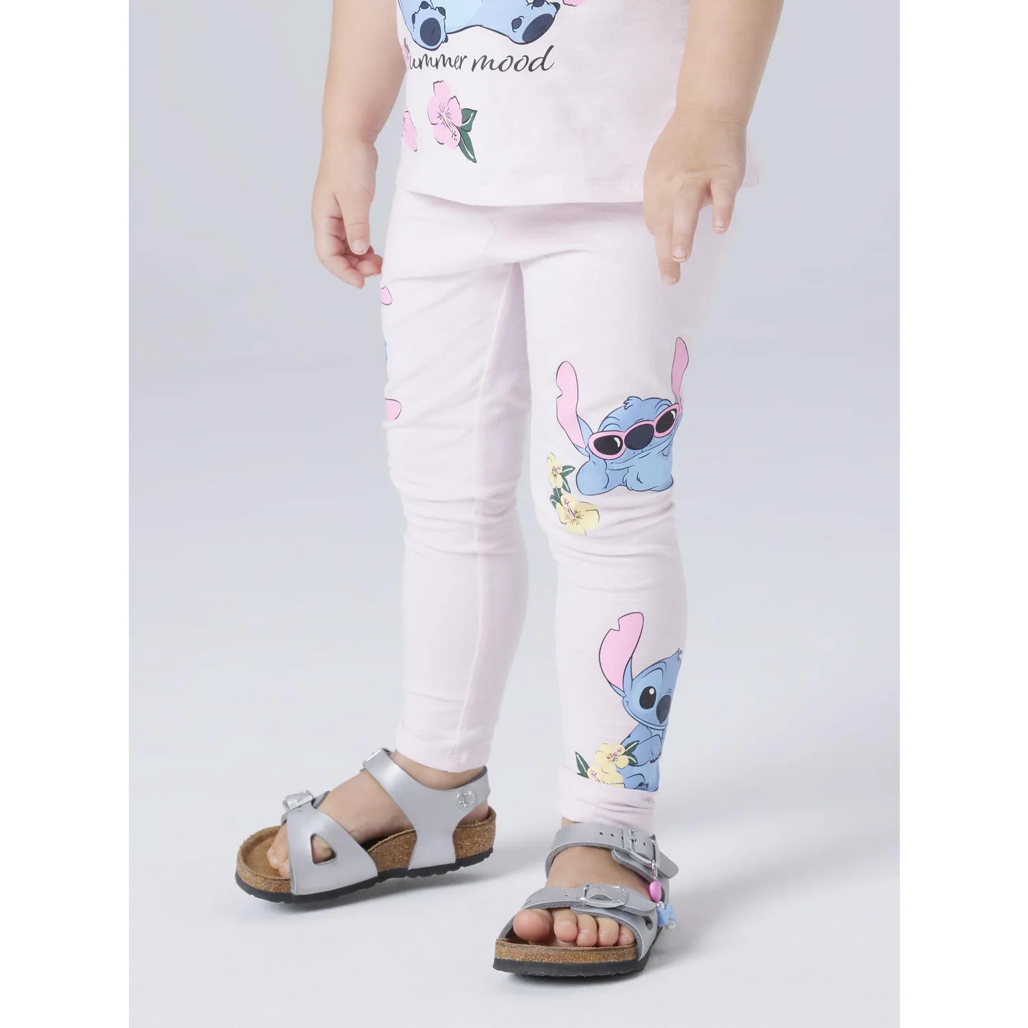 Name It Cradle Pink Nmfana Stitch Leggings Wdi - Image 4