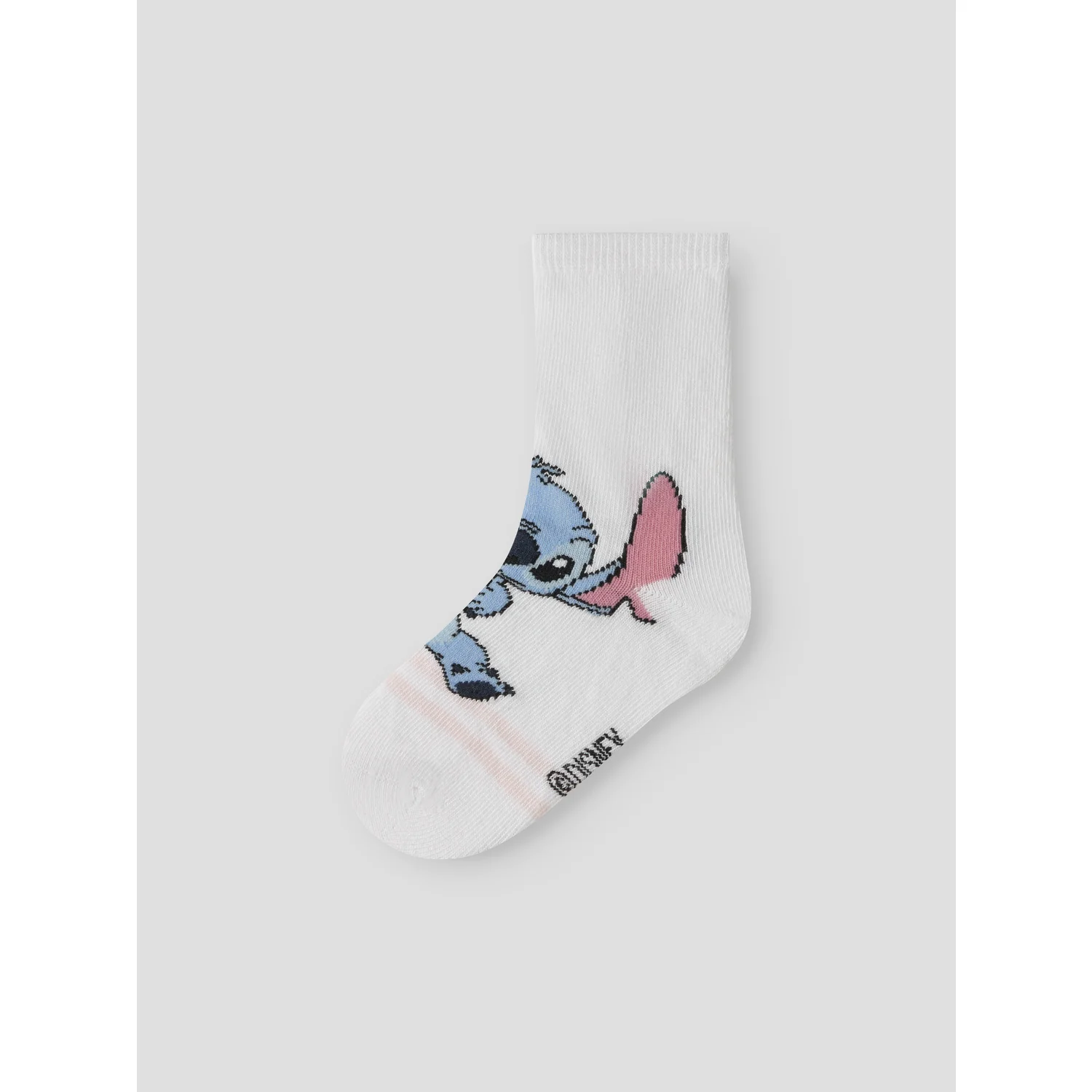Name It Cradle Pink Nmfandi Stitch 3P Socks Wdi - Image 2