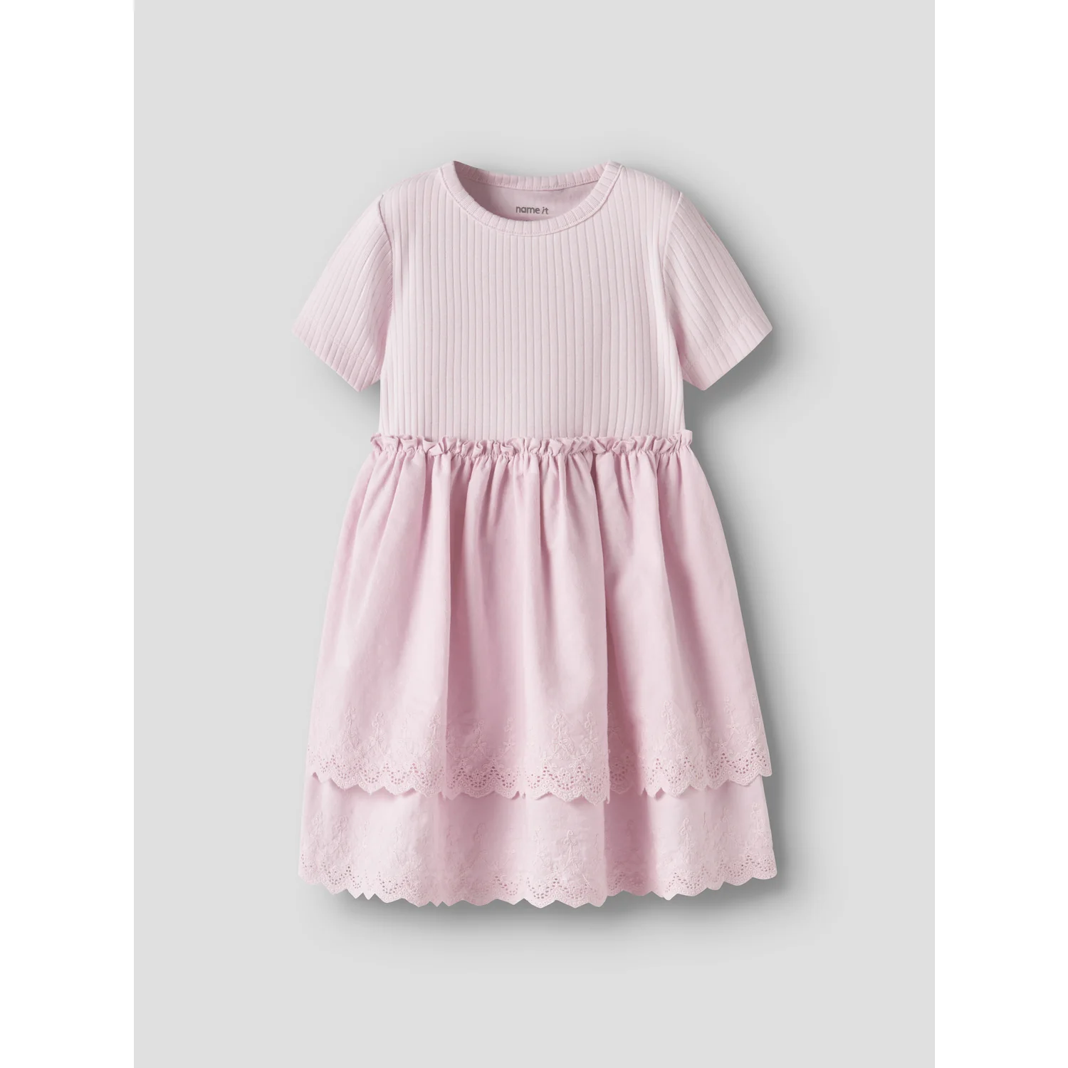 Name It Cradle Pink Nmfhavelle Ss Dress - Image 3