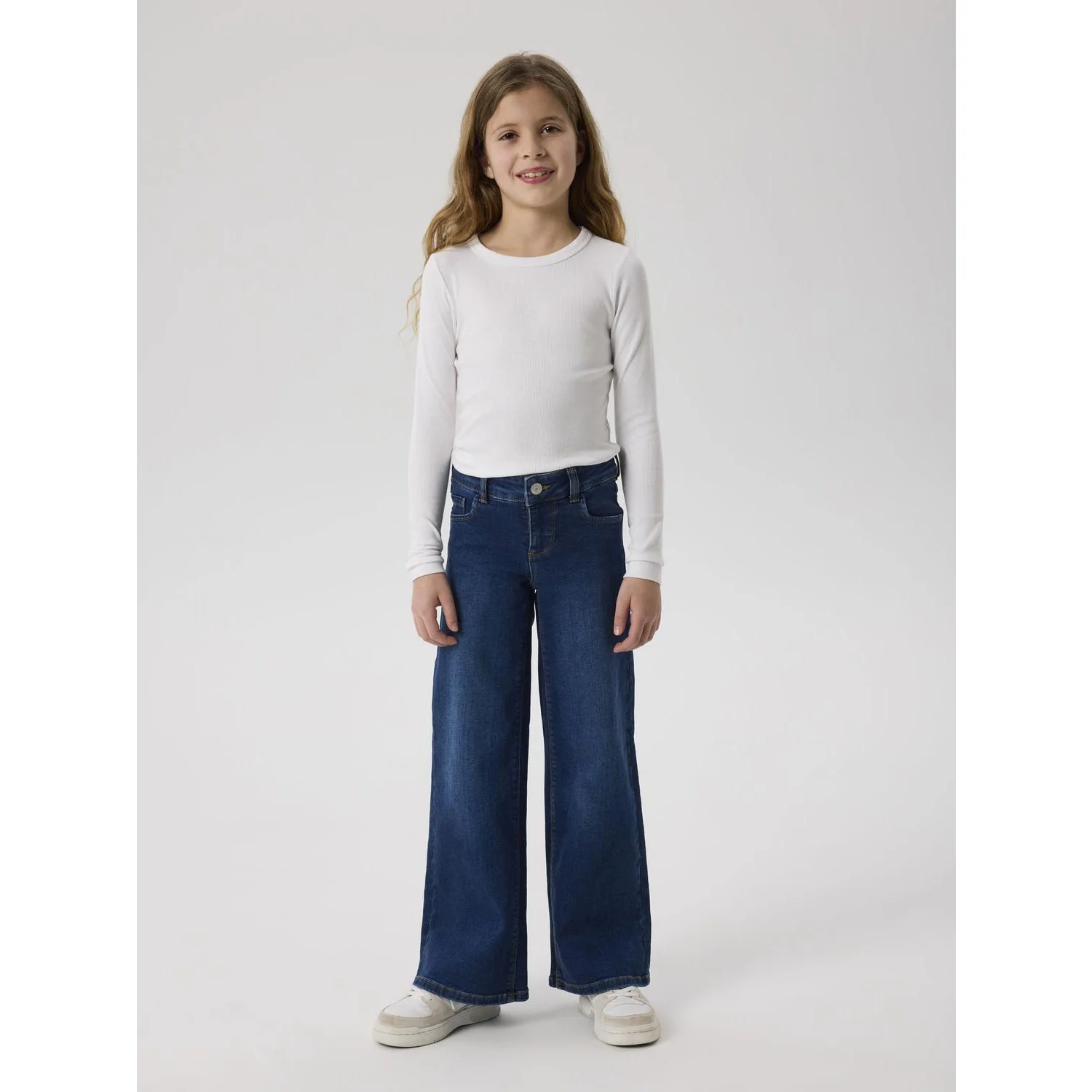 Name It Dark Blue Denim Nkfpolly X-Wide Jeans 3057-Fr Noos - Image 2