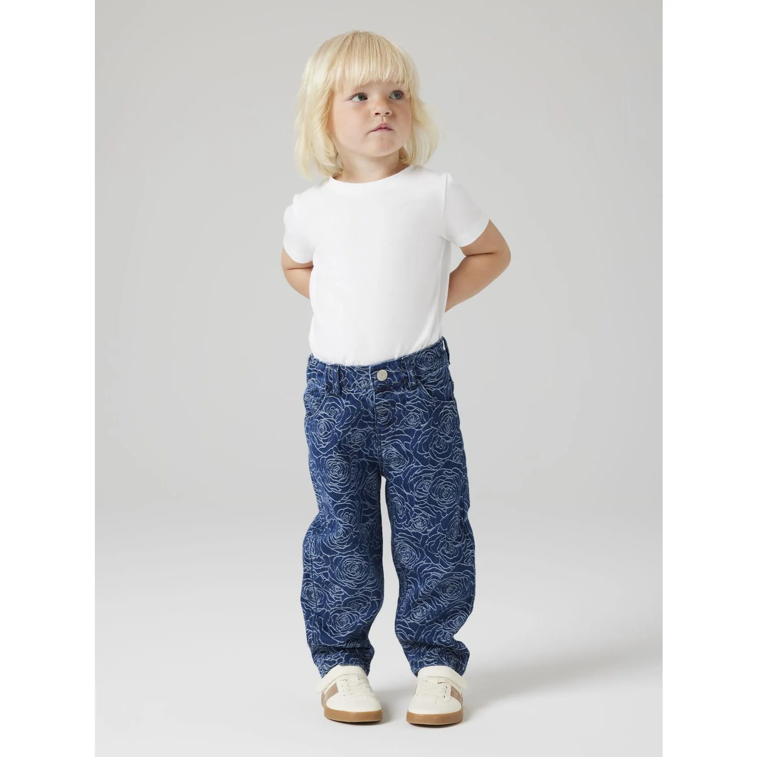 Name It Dark Blue Denim Nmfbella Mom Jeans 5005-Qj O - Image 2