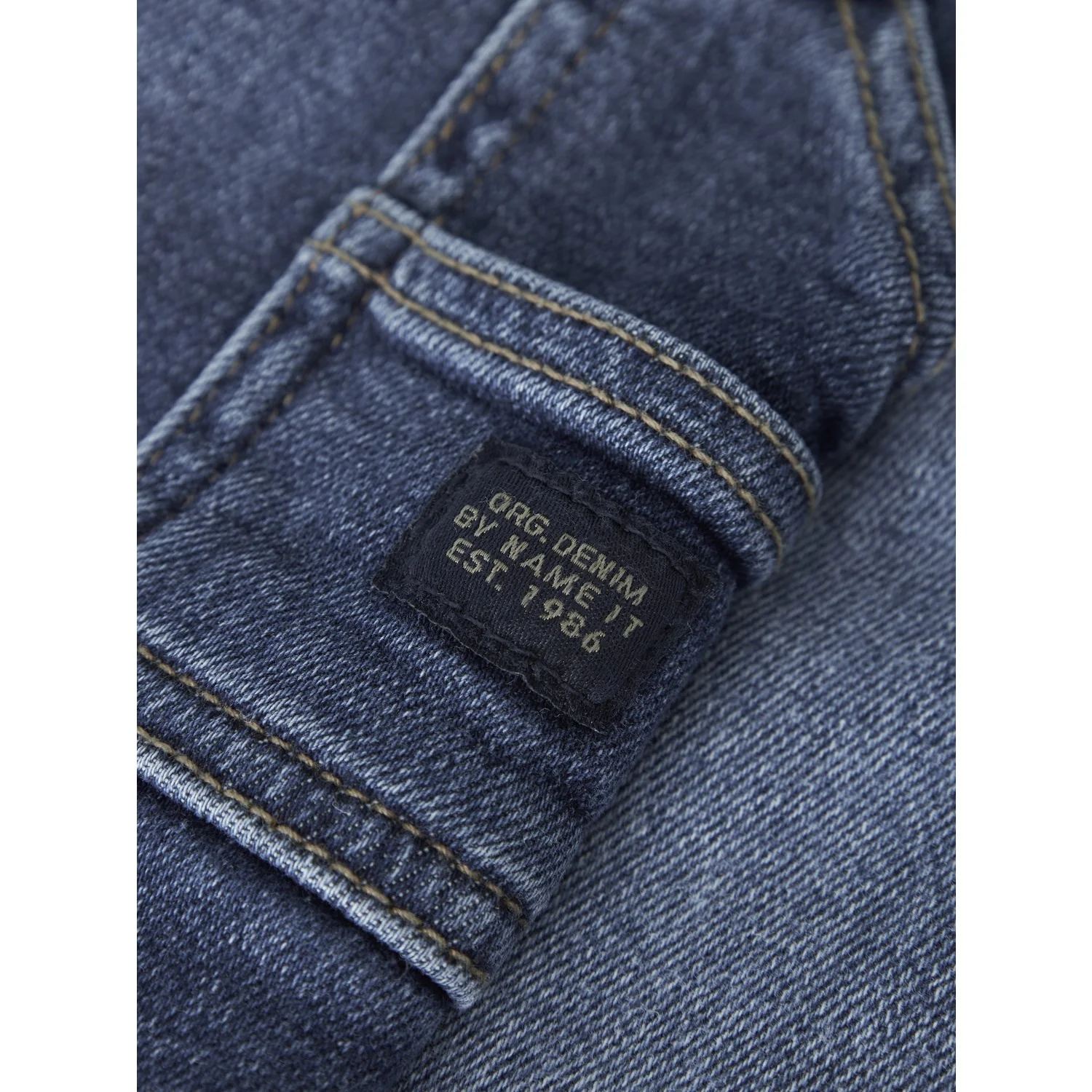 Name It Dark Blue Denim Nmmben Tapered Jeans Carp 8940-Bc Noos - Image 4