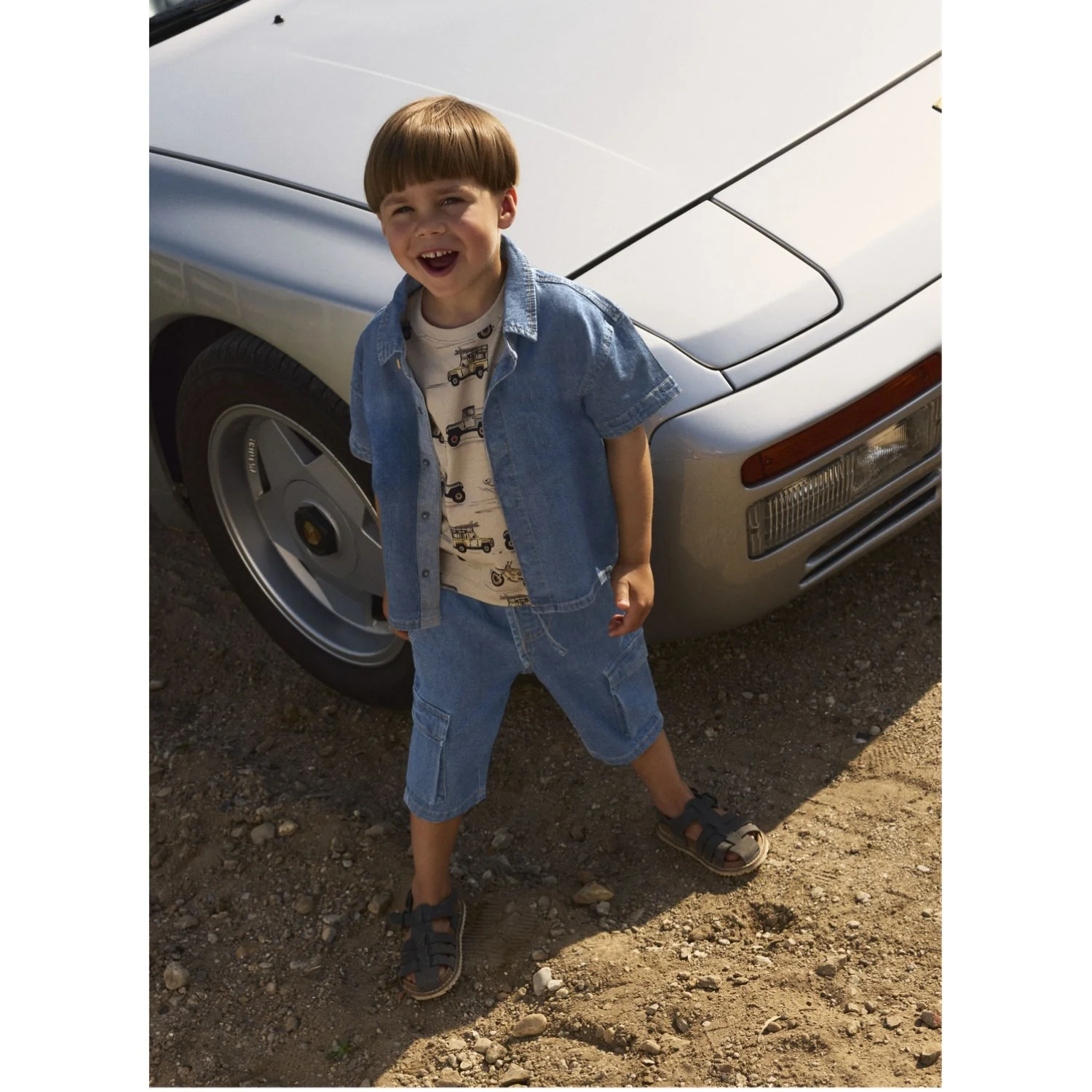 Name It Dark Blue Denim Peter Denim Shirt - Image 2