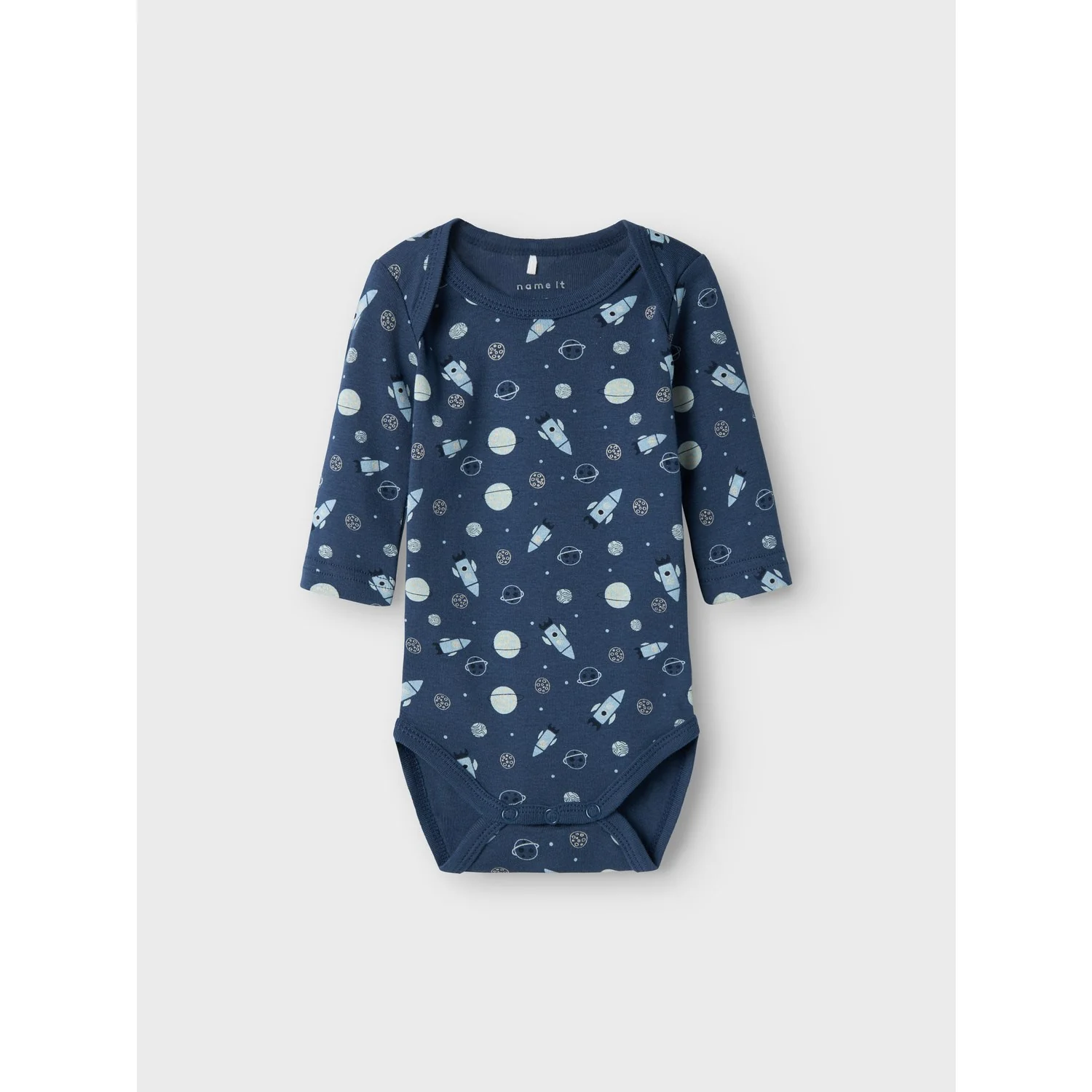 Name It Dark Denim Nbmbody 3P Ls Dark Space Noos - Image 4