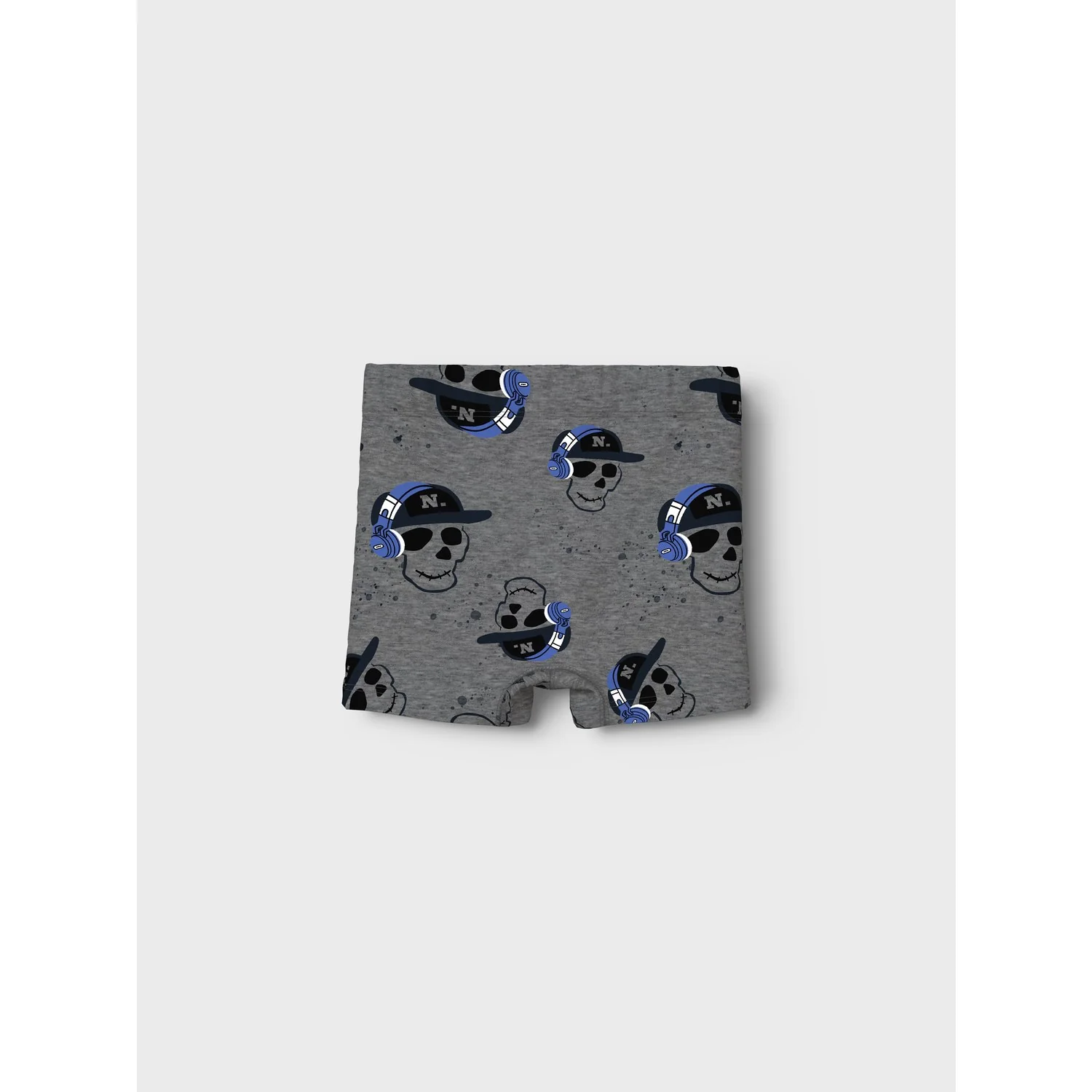 Name It Dark Grey Melange Nmmtights 3P Dark Grey Mel Skull Noos - Image 4